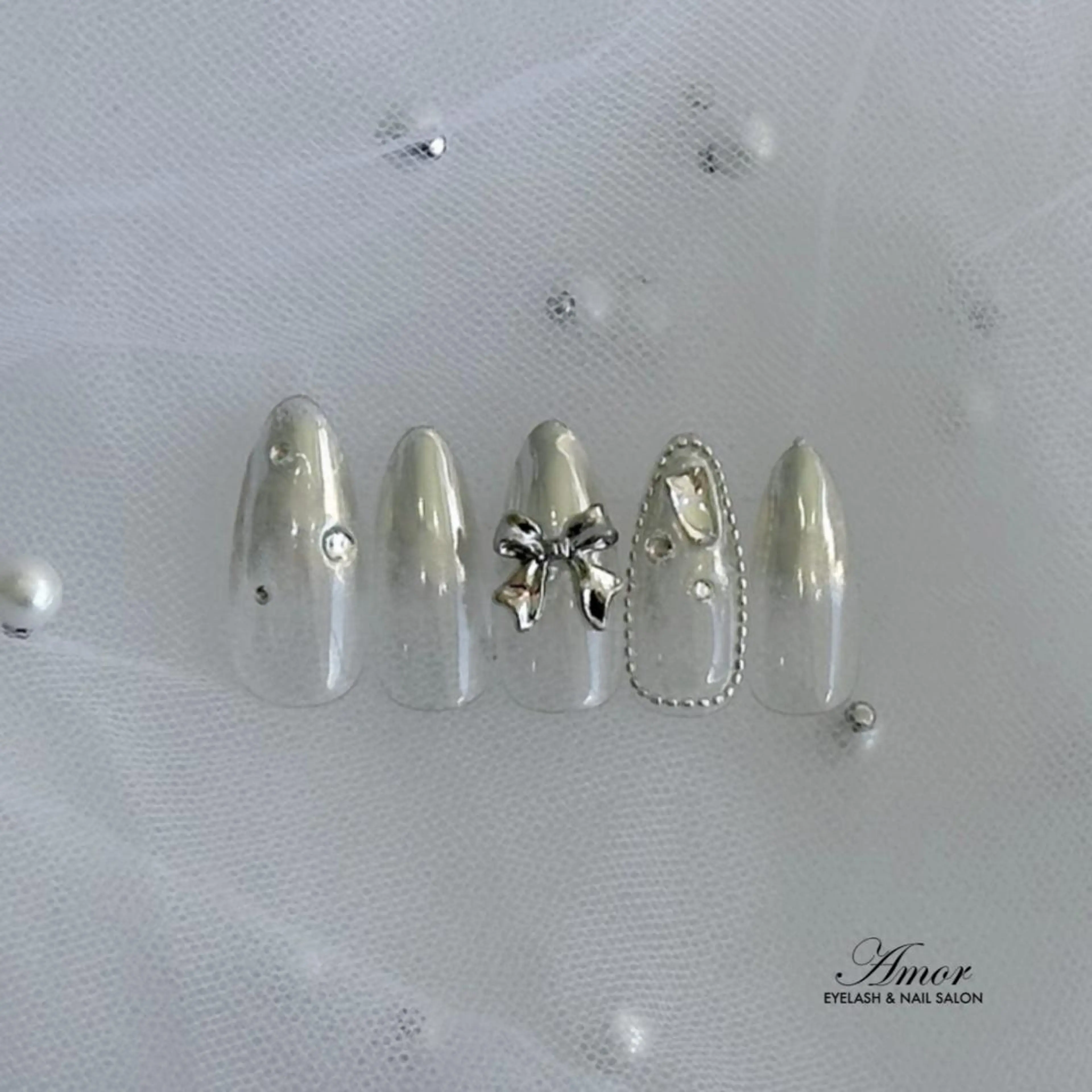 ネイル 韓国ネイル ワンホンネイル ハンドネイル Nailist Amoのネイルデザイン