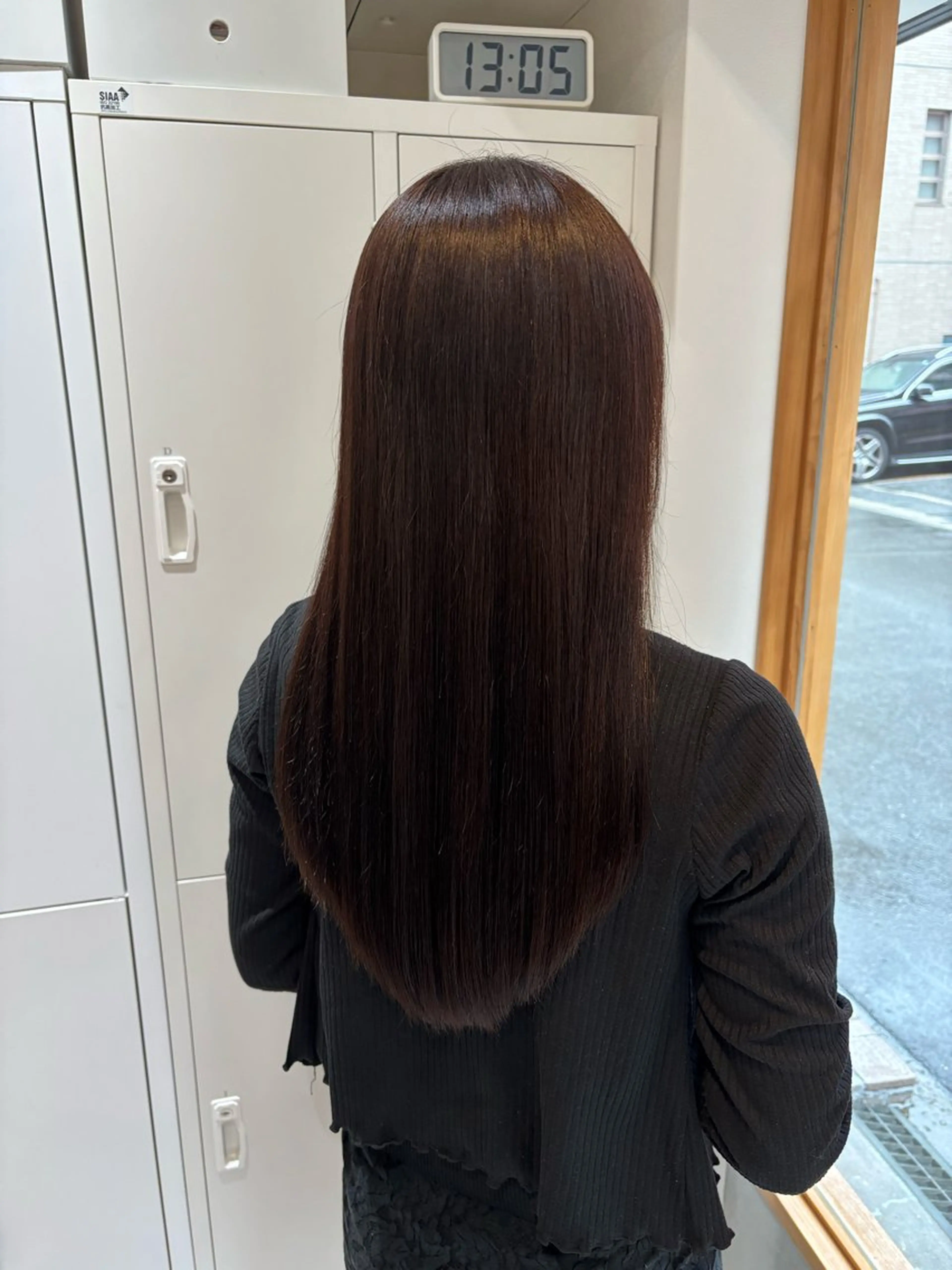 ロング トリートメント 酸性ストレート カット 縮毛矯正 トリートメント newi 京橋 【yuuki】のヘアスタイル