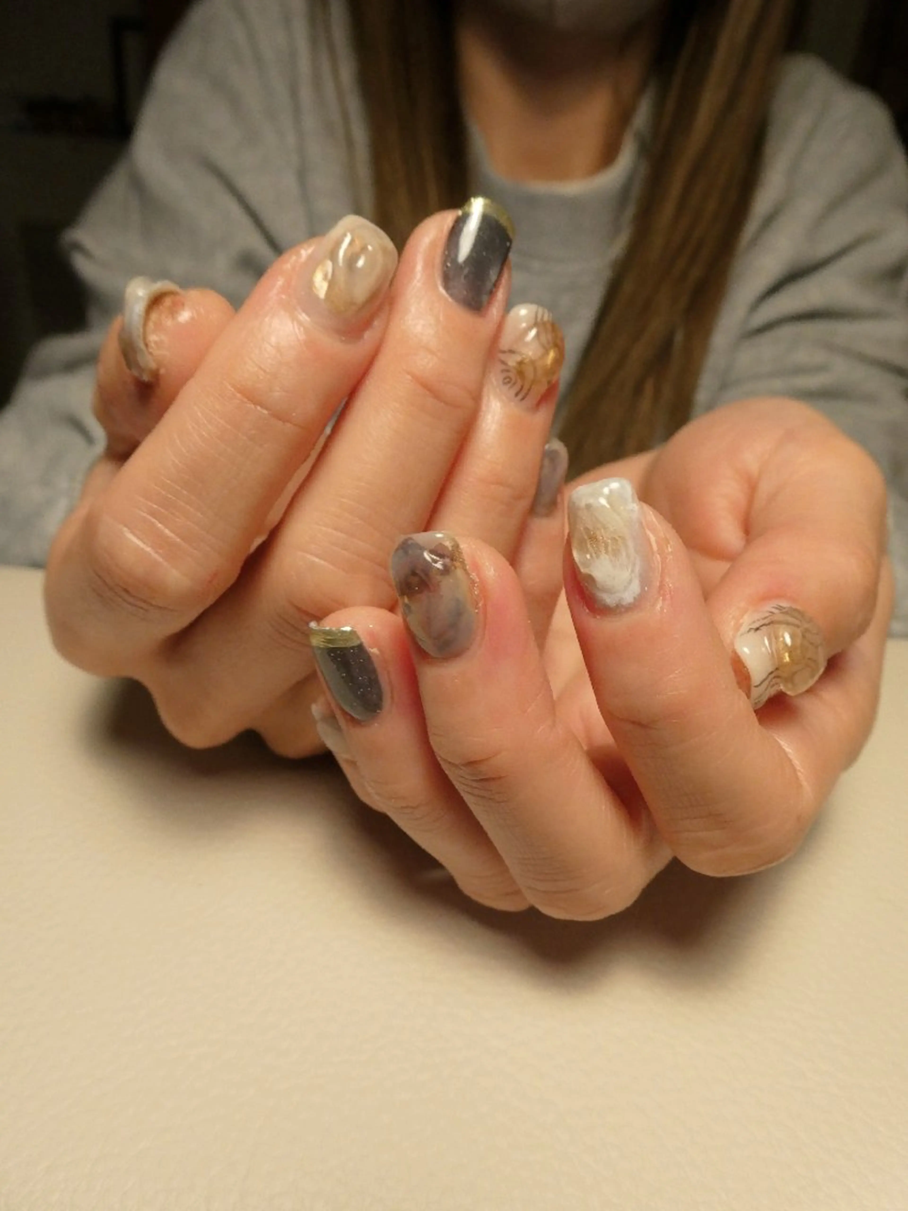 ネイル ハンドネイル ihana/ makoのネイルデザイン