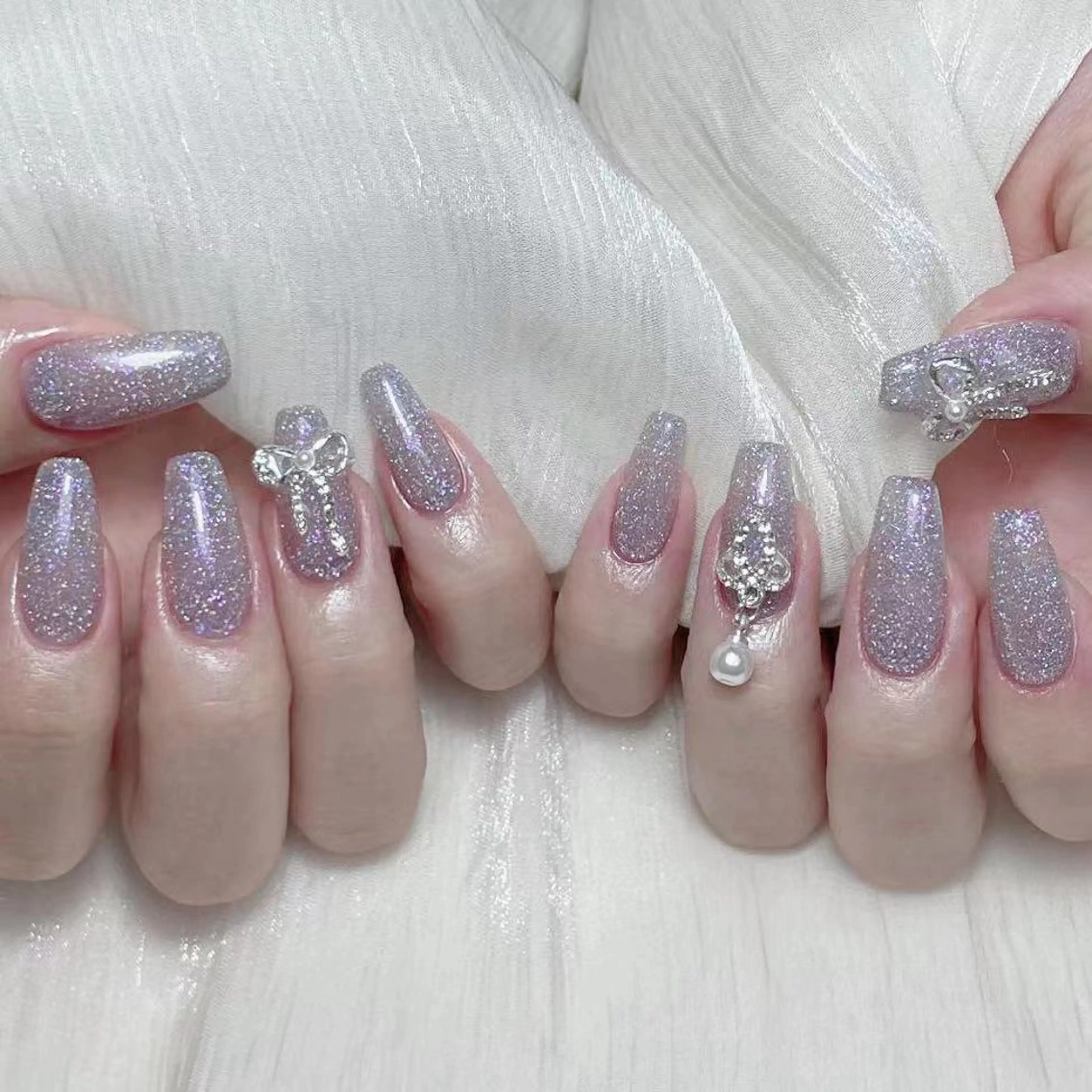 ネイル ハンドネイル DIAMOND Nail🍒のネイルデザイン