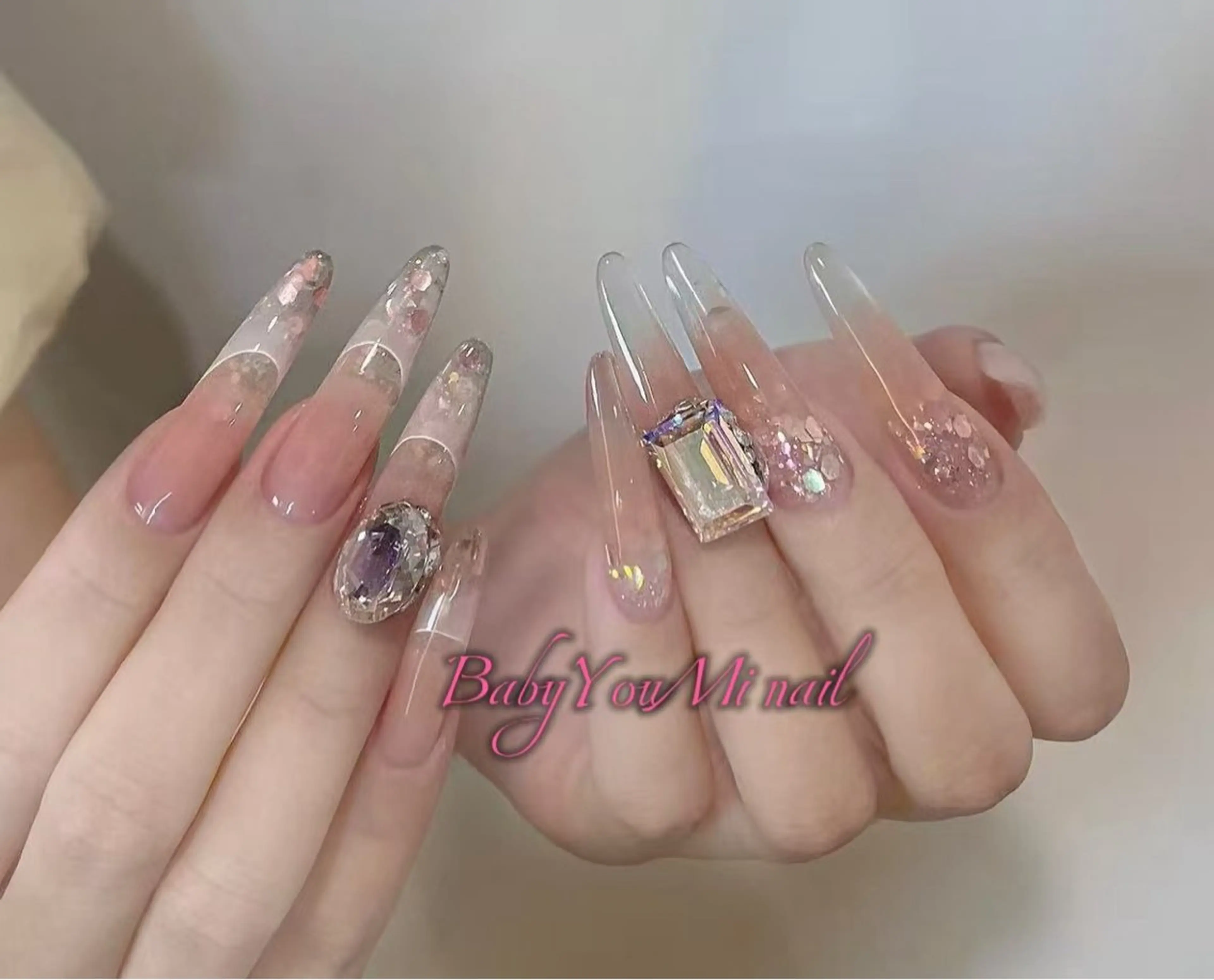 ネイル オーロラネイル フラワーネイル フットネイル フレンチネイル ジェルネイル ハンドネイル 相沢 さやかのネイルデザイン