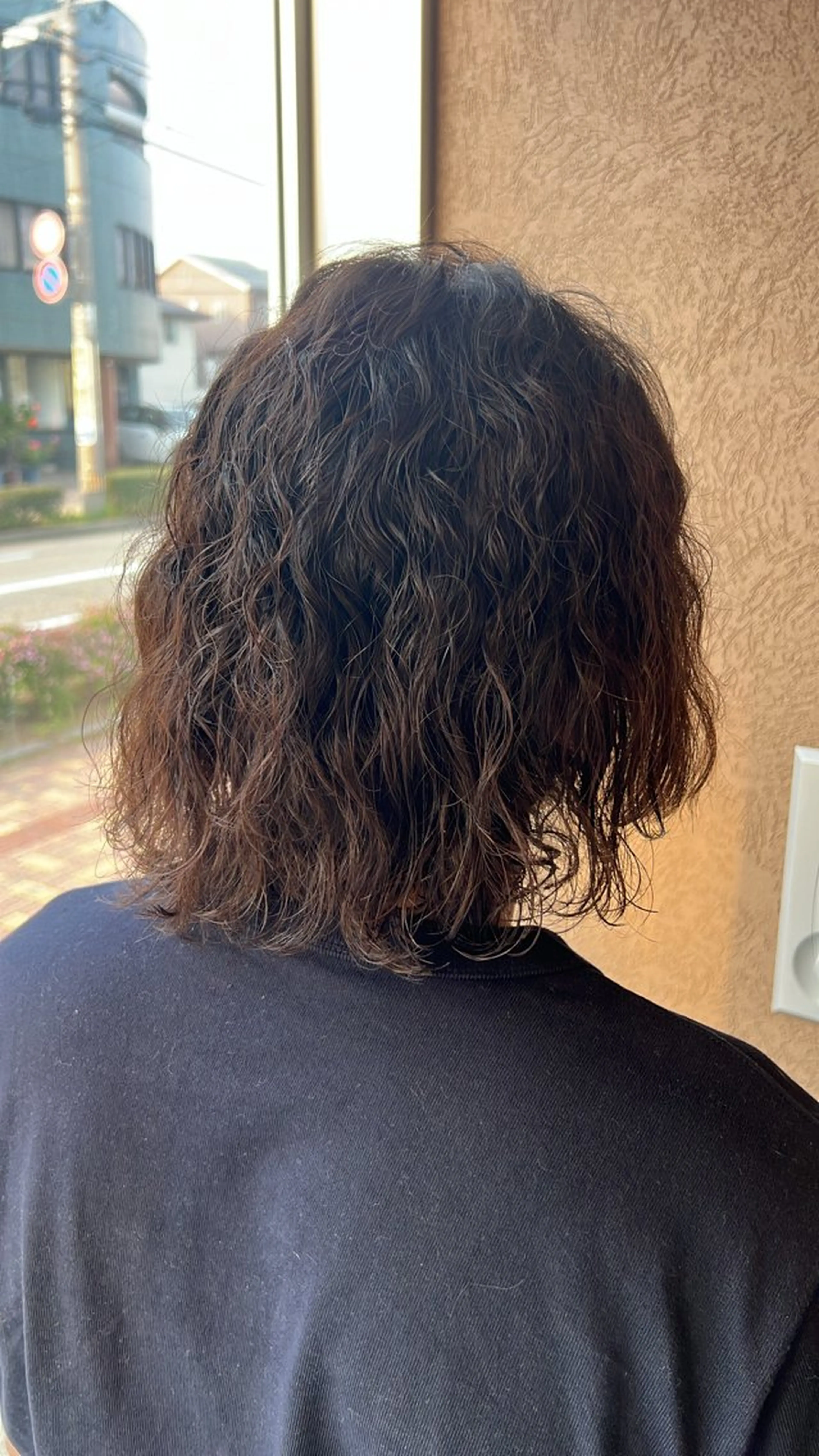 セミロング パーマ メンズ 山下 裕己のヘアスタイル