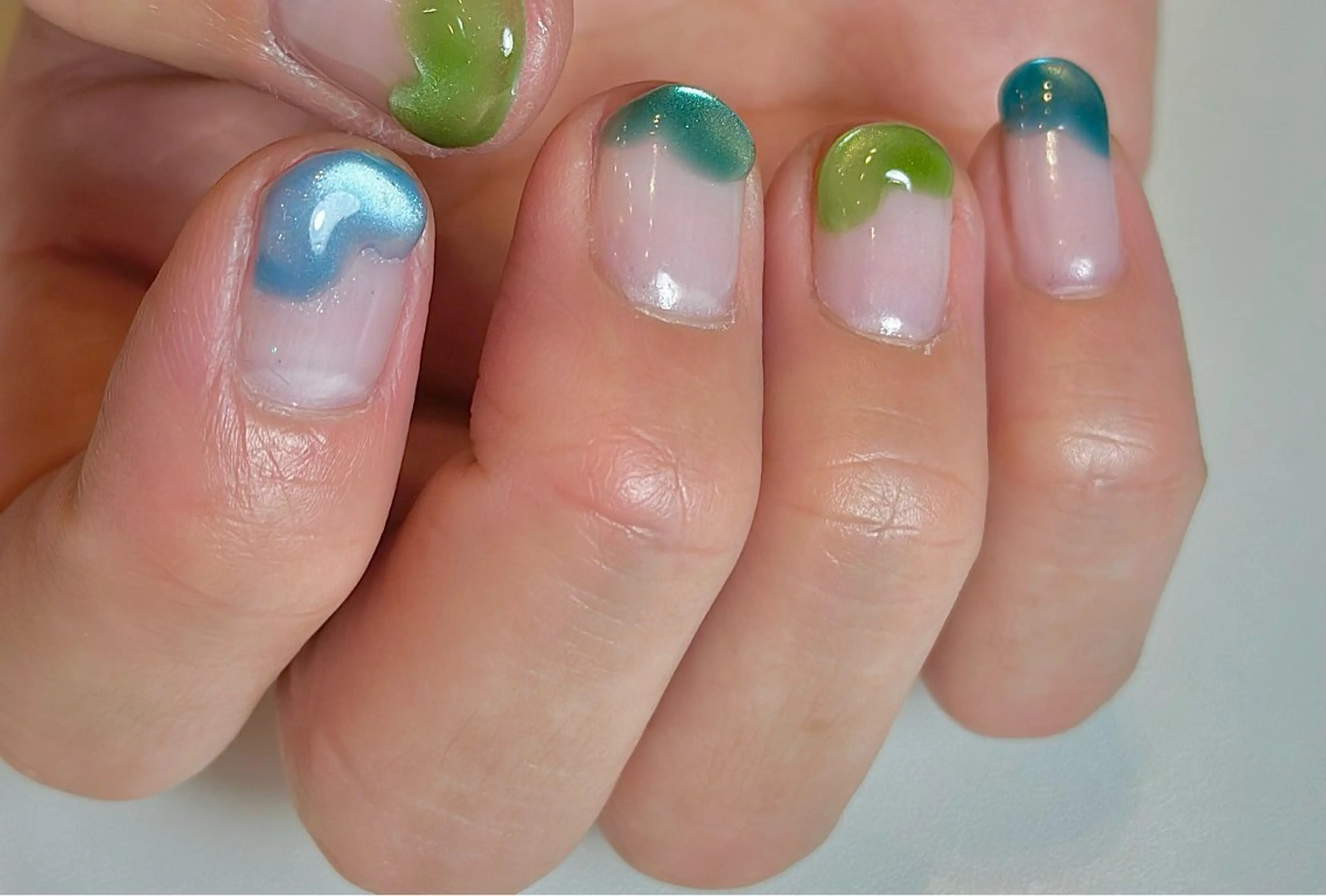 ネイル ジェルネイル ハンドネイル m_nail所属・O Mayaのネイルデザイン