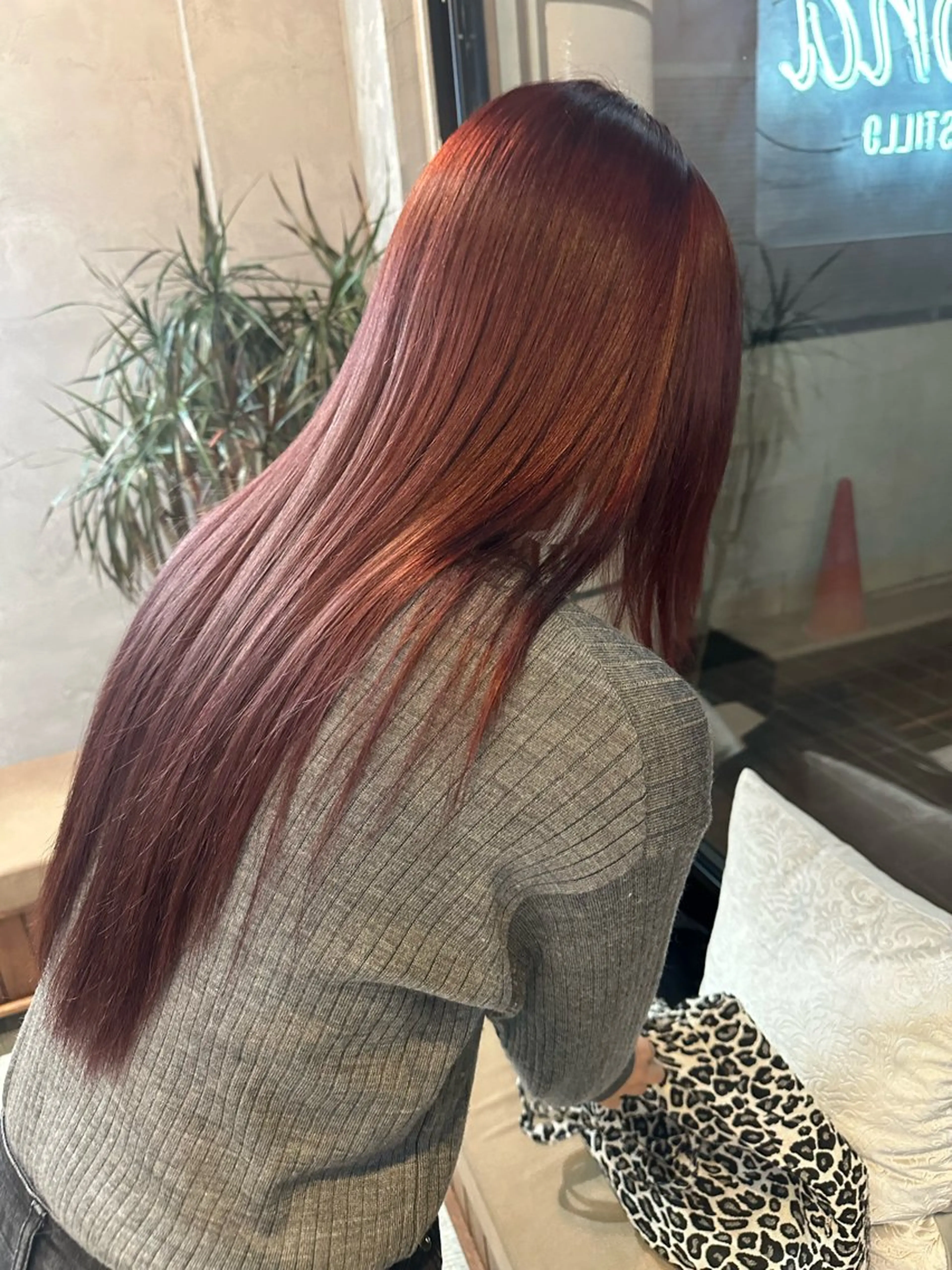 ロング カラー 廣瀬双葉 トップスタイリストのヘアスタイル