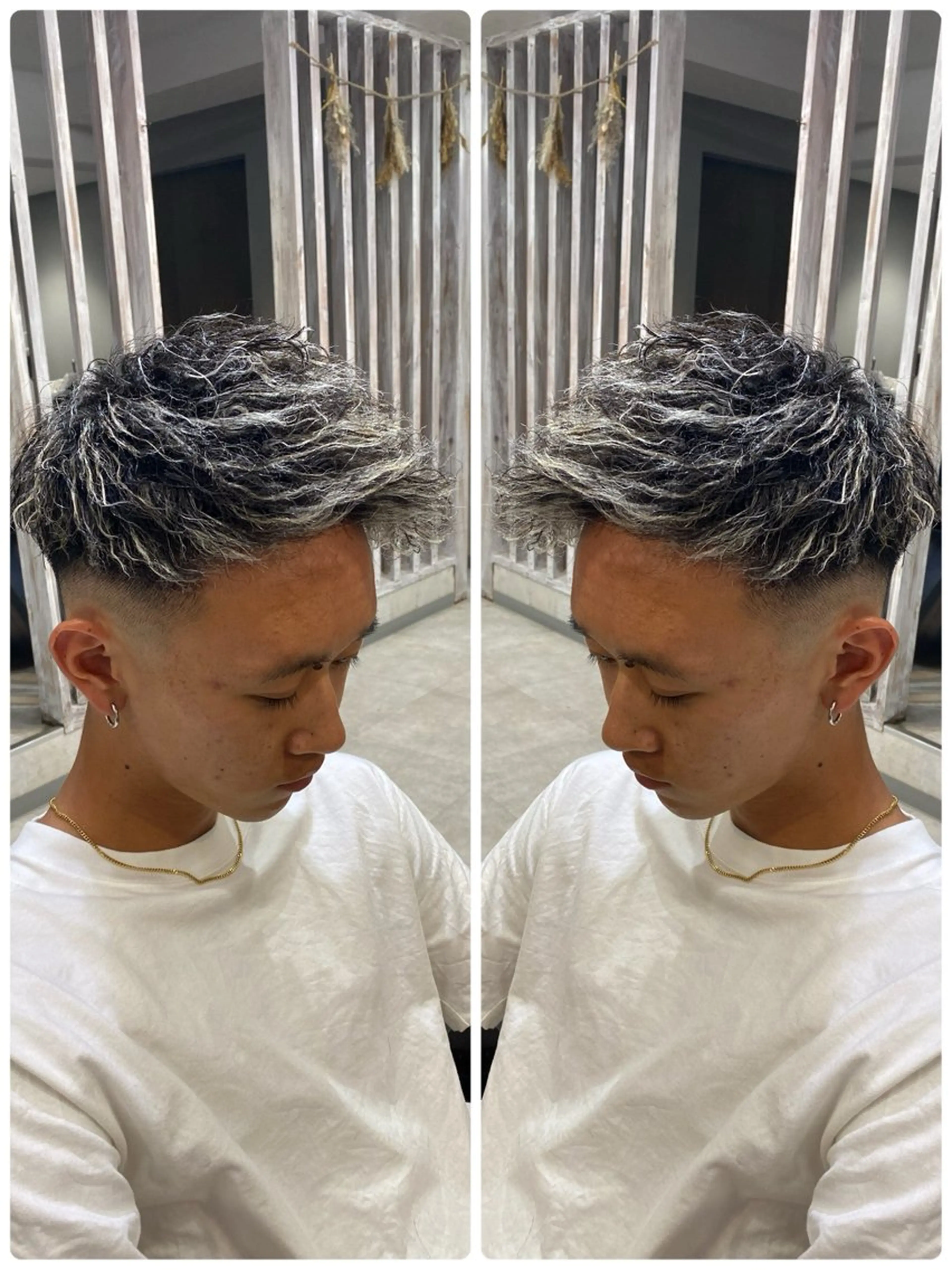 ショート カラー パーマ メンズ 🐉『メンズ美容師』 吉田龍星🐉のヘアスタイル