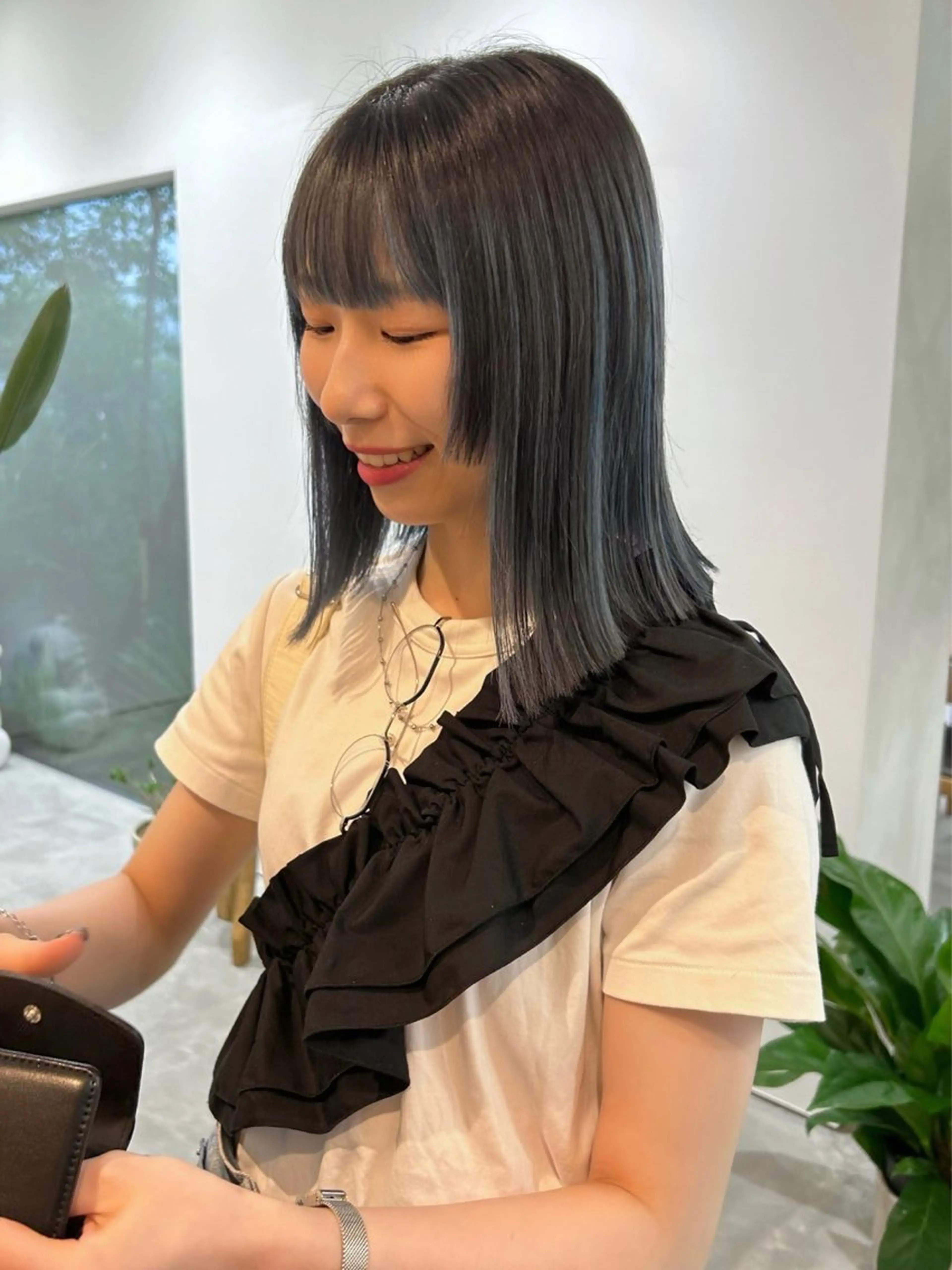 ミディアム Tommy所属・平田 知優のヘアスタイル