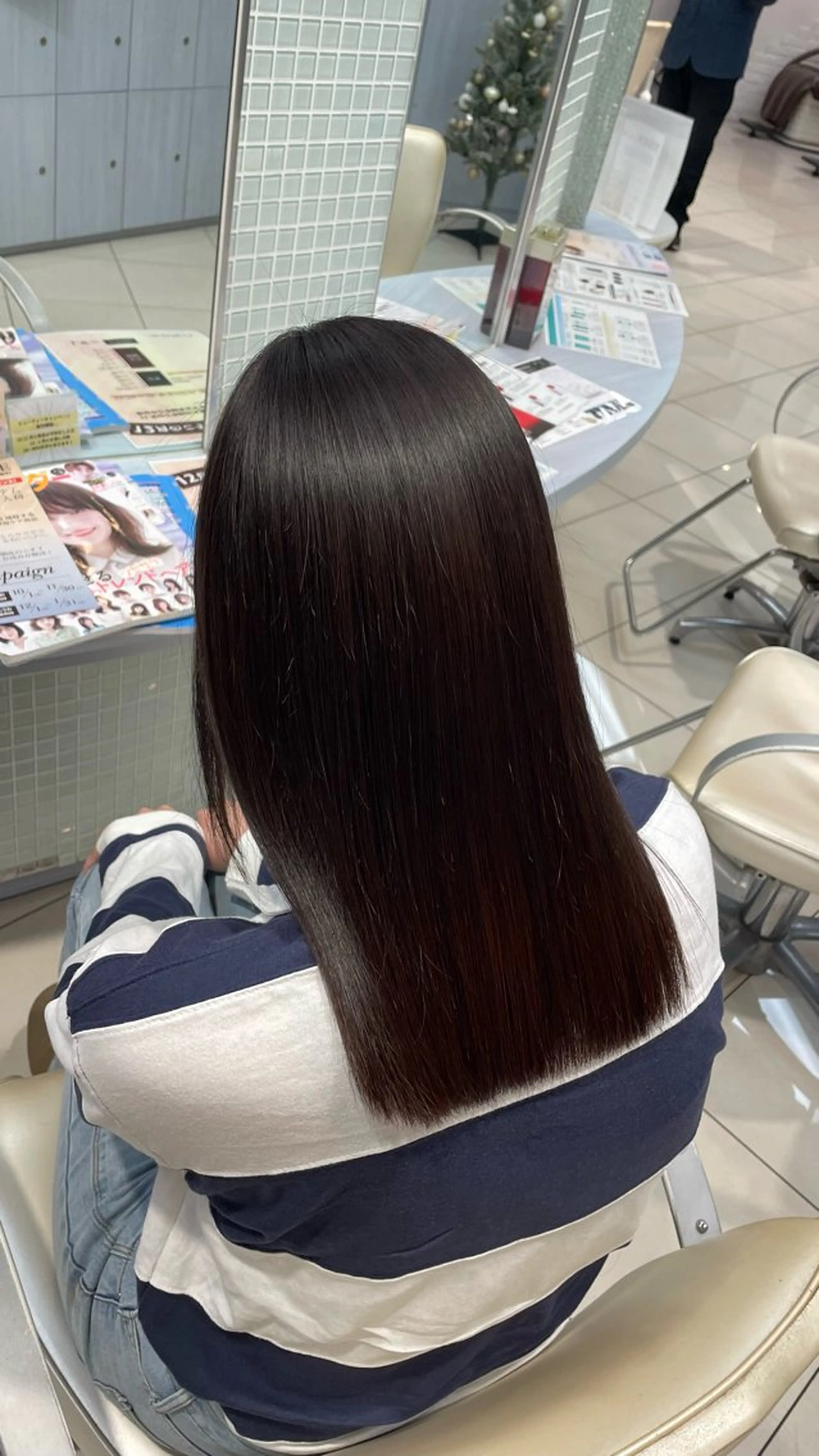 セミロング 盛れる韓国ヘア🩰/ 透明感カラー/華のヘアスタイル