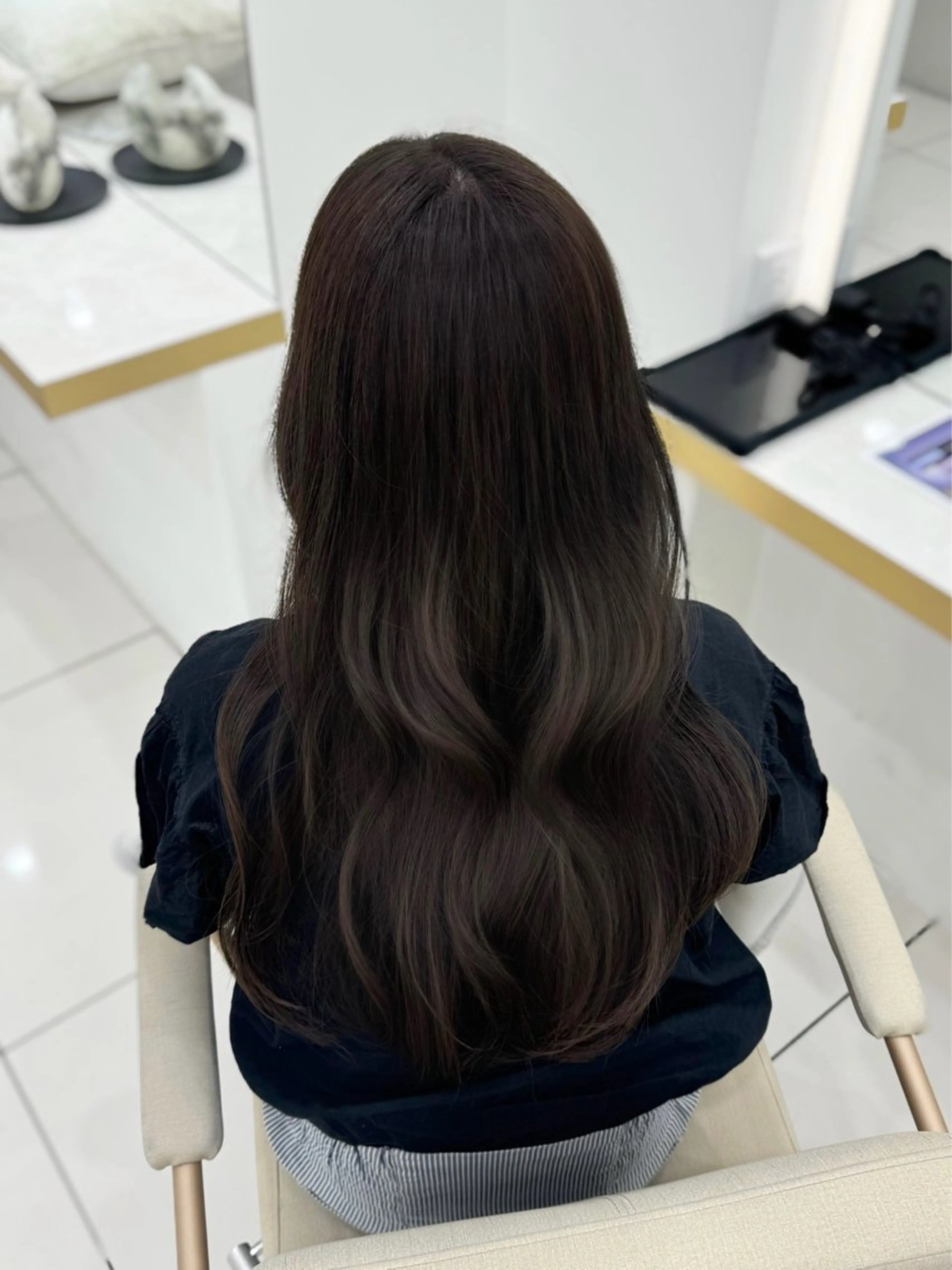 セミロング ニュアンスパーマ/ メンズヘア/lisaのヘアスタイル