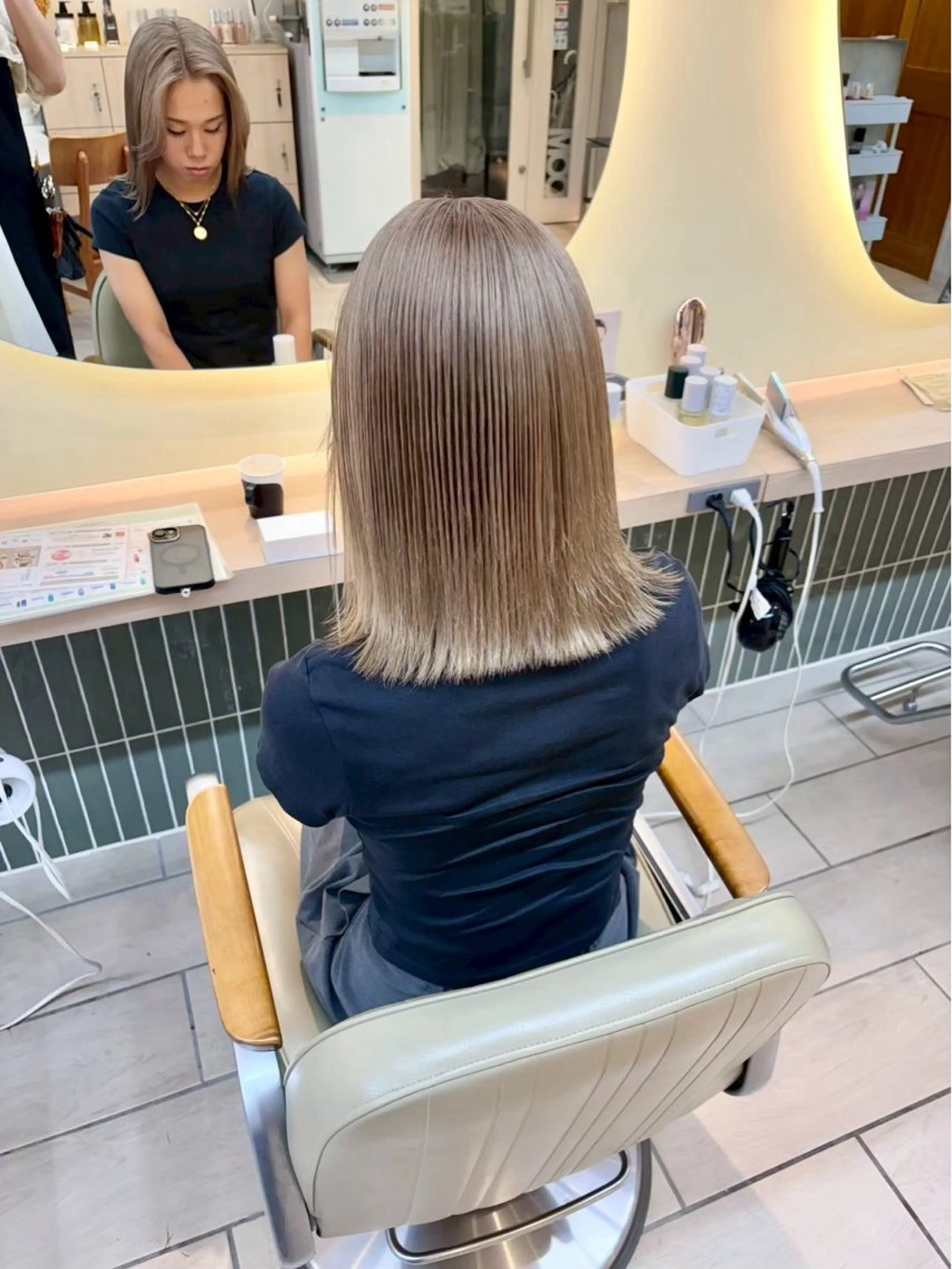 カラー 鈴木 珠奈のヘアスタイル