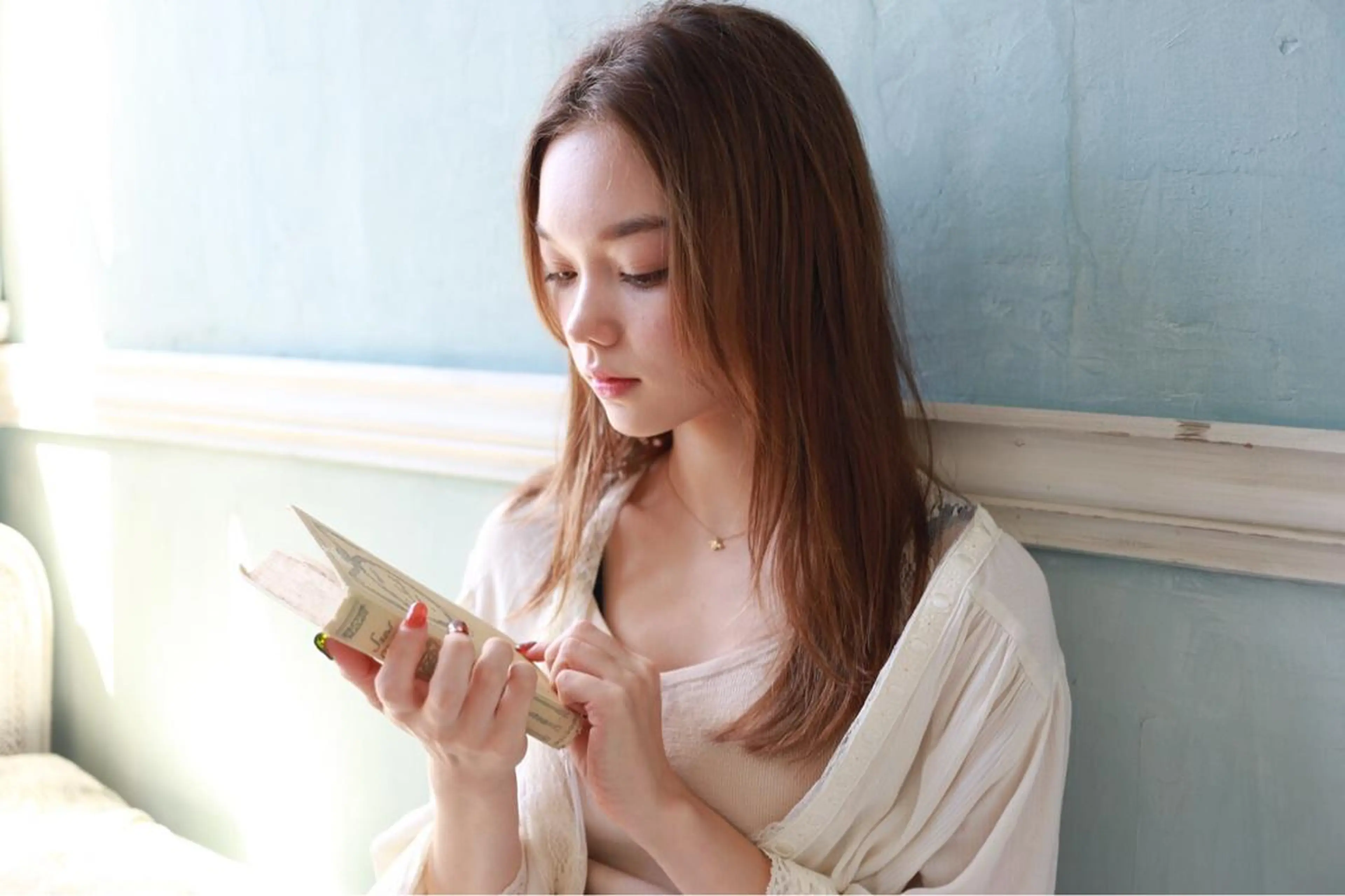 ロング ヘアカラー トリートメント 似合わせ艶髪カラー ❤️ハダユミのヘアスタイル