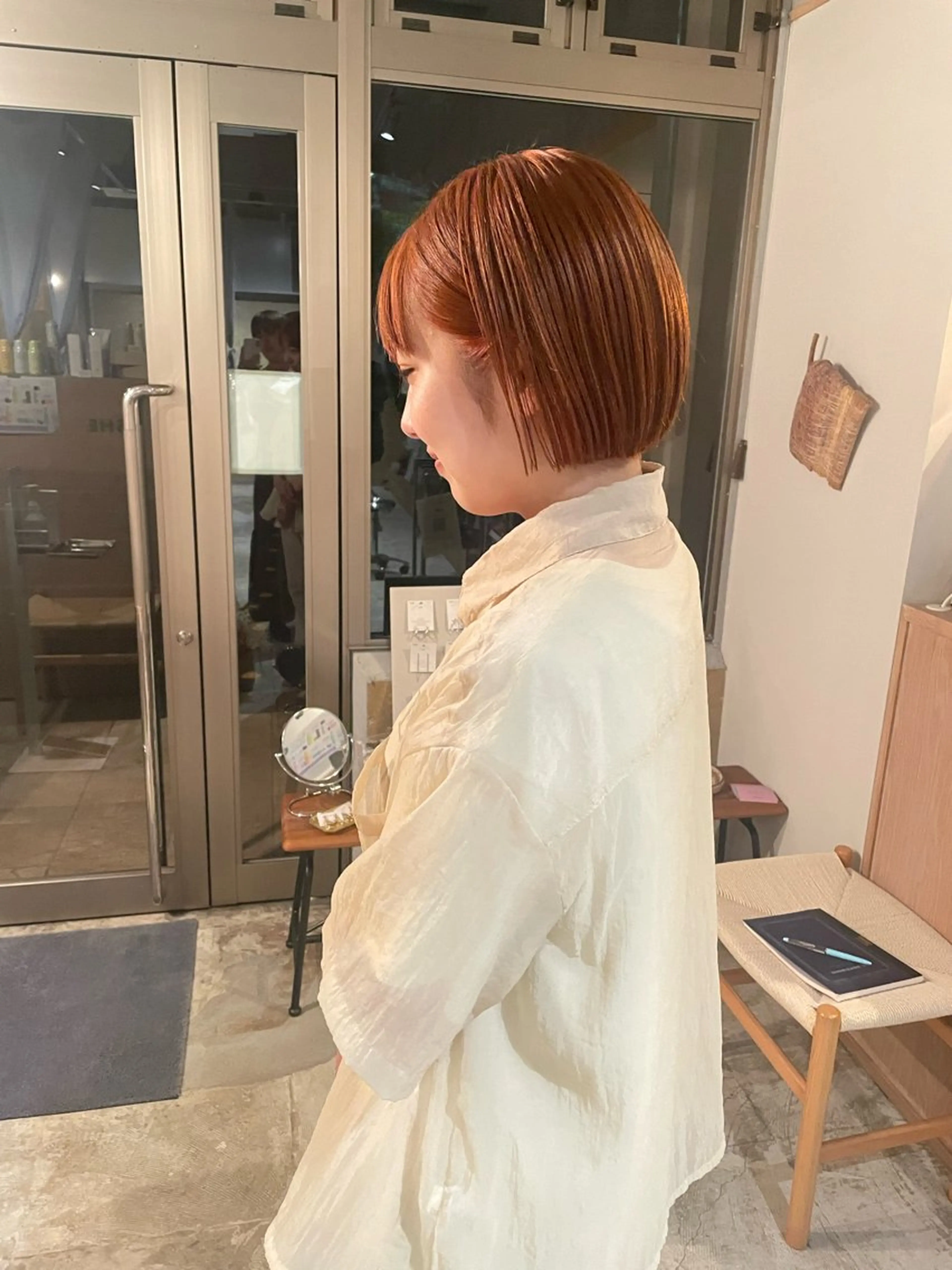 ショート カラー お悩み改善カット 太田皓大のヘアスタイル