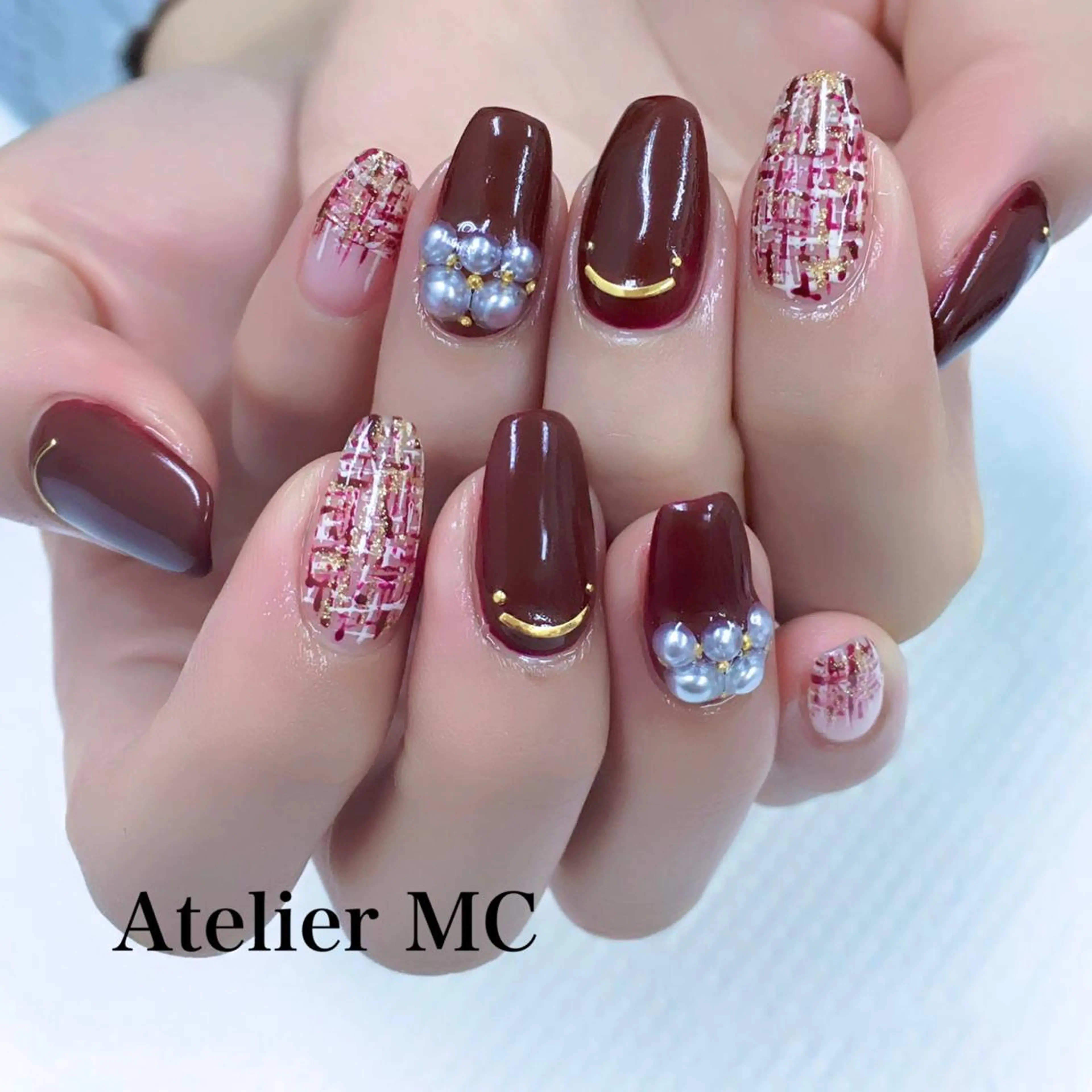 ネイル ハンドネイル アトリエ エムシー 【新富町・東銀座】のネイルデザイン