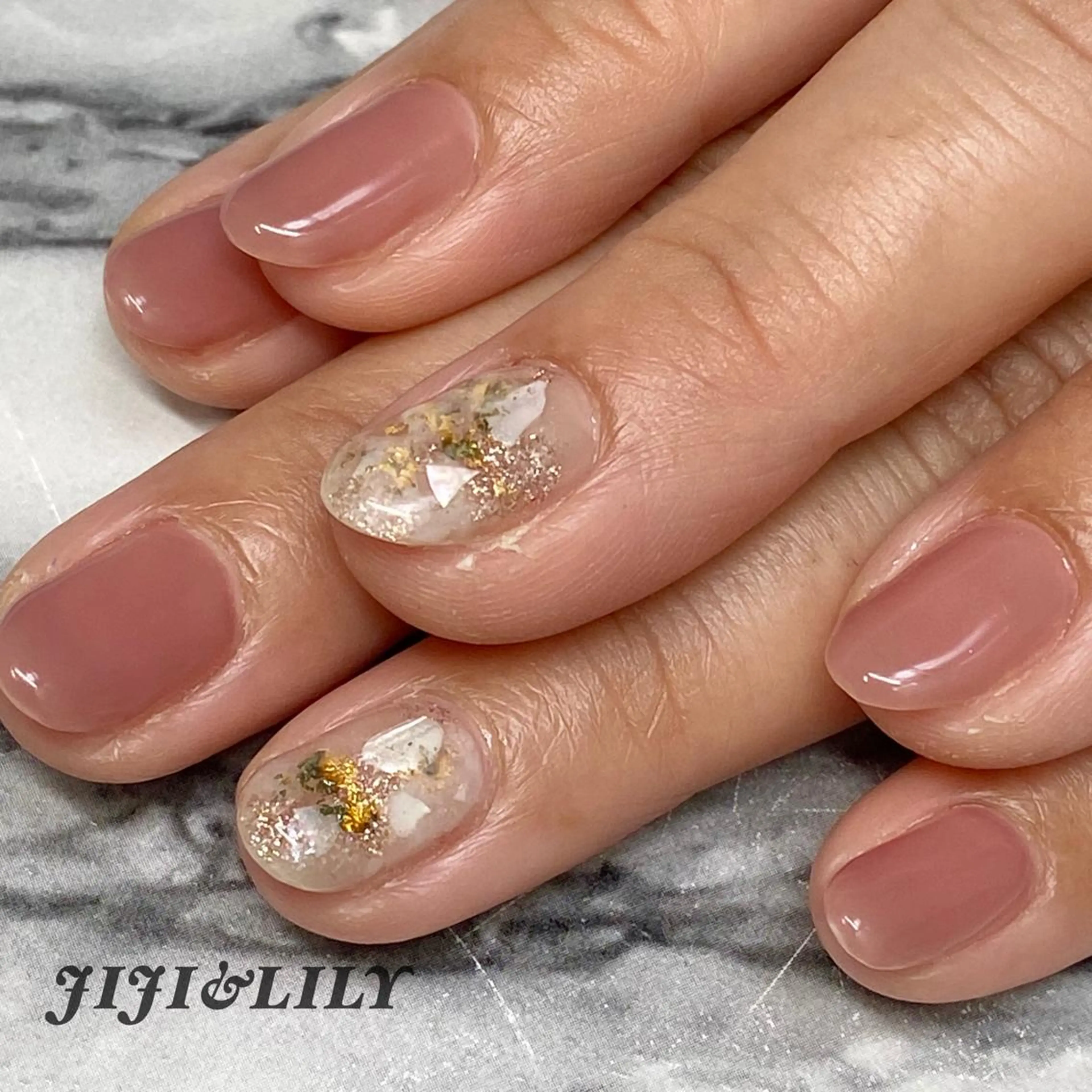 ネイル ニュアンスネイル ハンドネイル 豊田 圭子のネイルデザイン