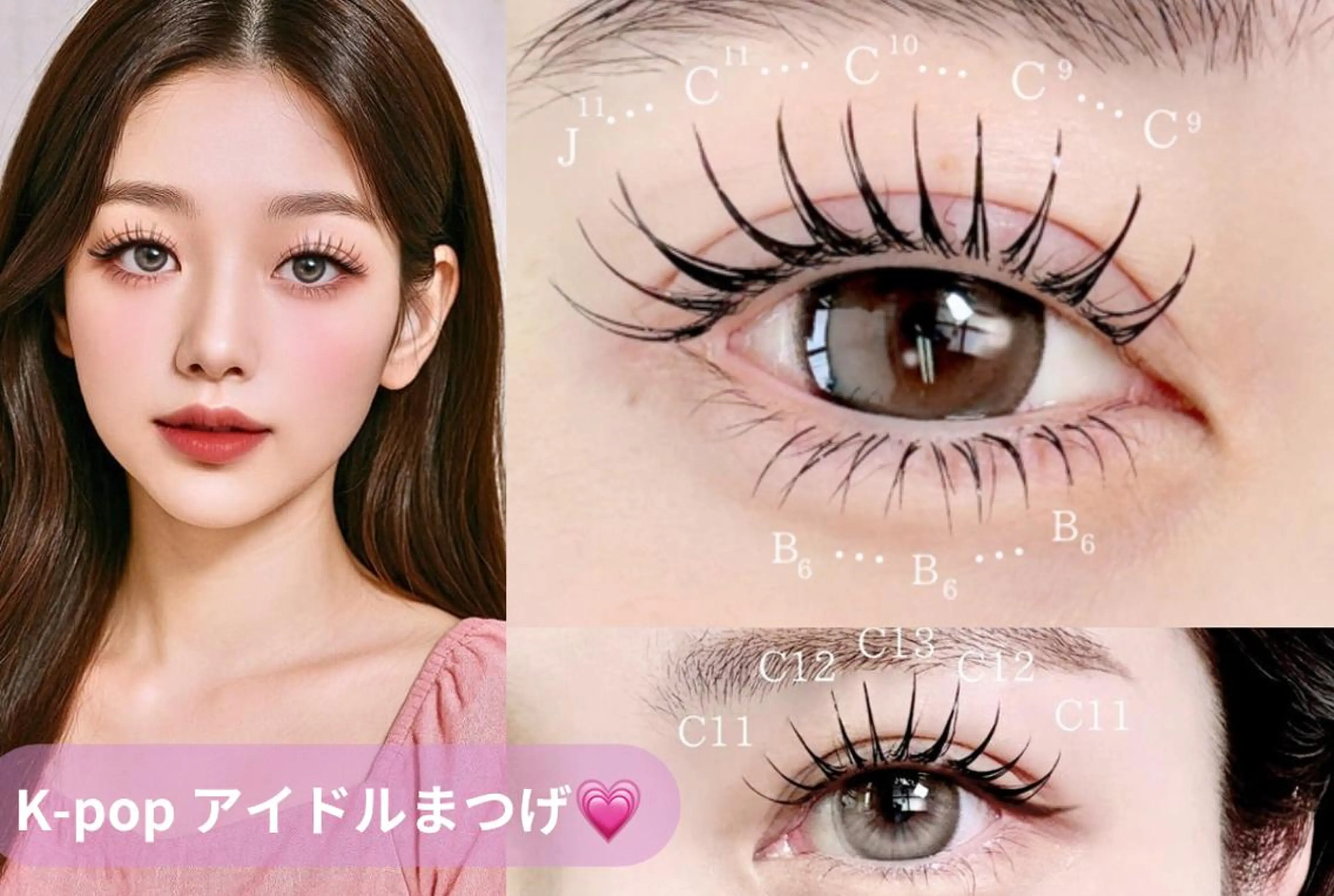 🎀マツエク１００本＋コーティング商品付🎀￥６６００の写真