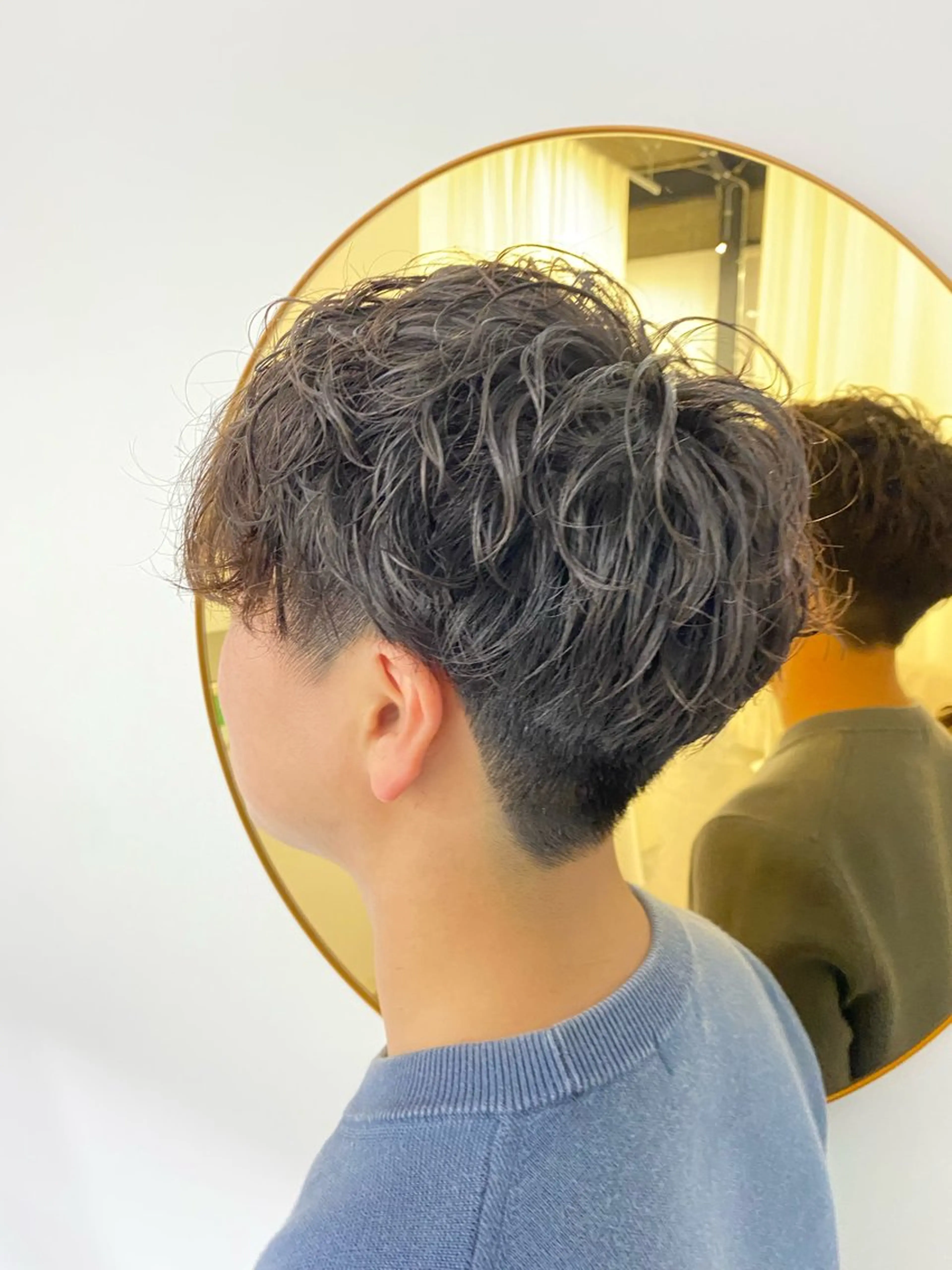 メンズ ☘️カワベ　ユキヒト /EDAME 店長のヘアスタイル