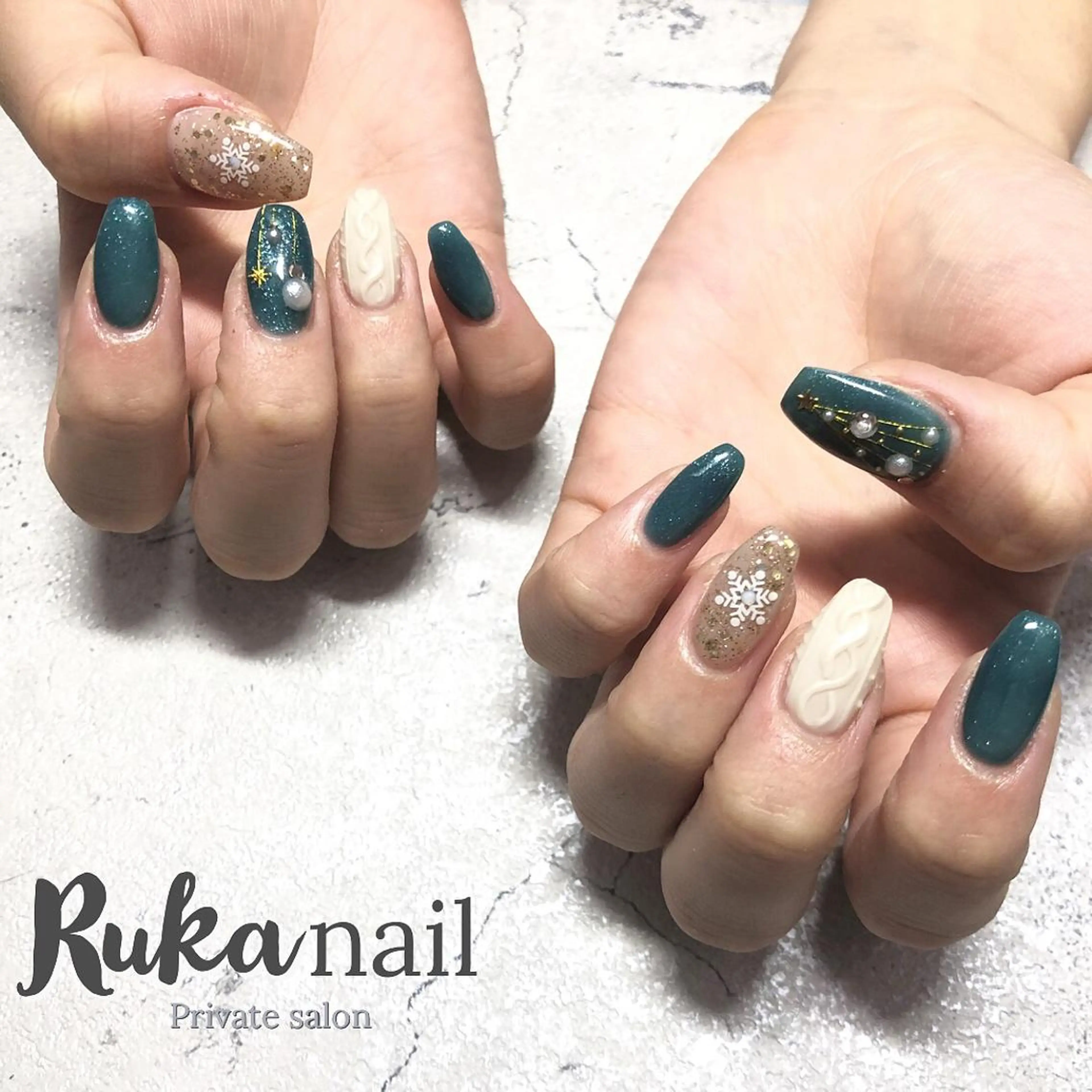 ネイル 丸川 遥のネイルデザイン