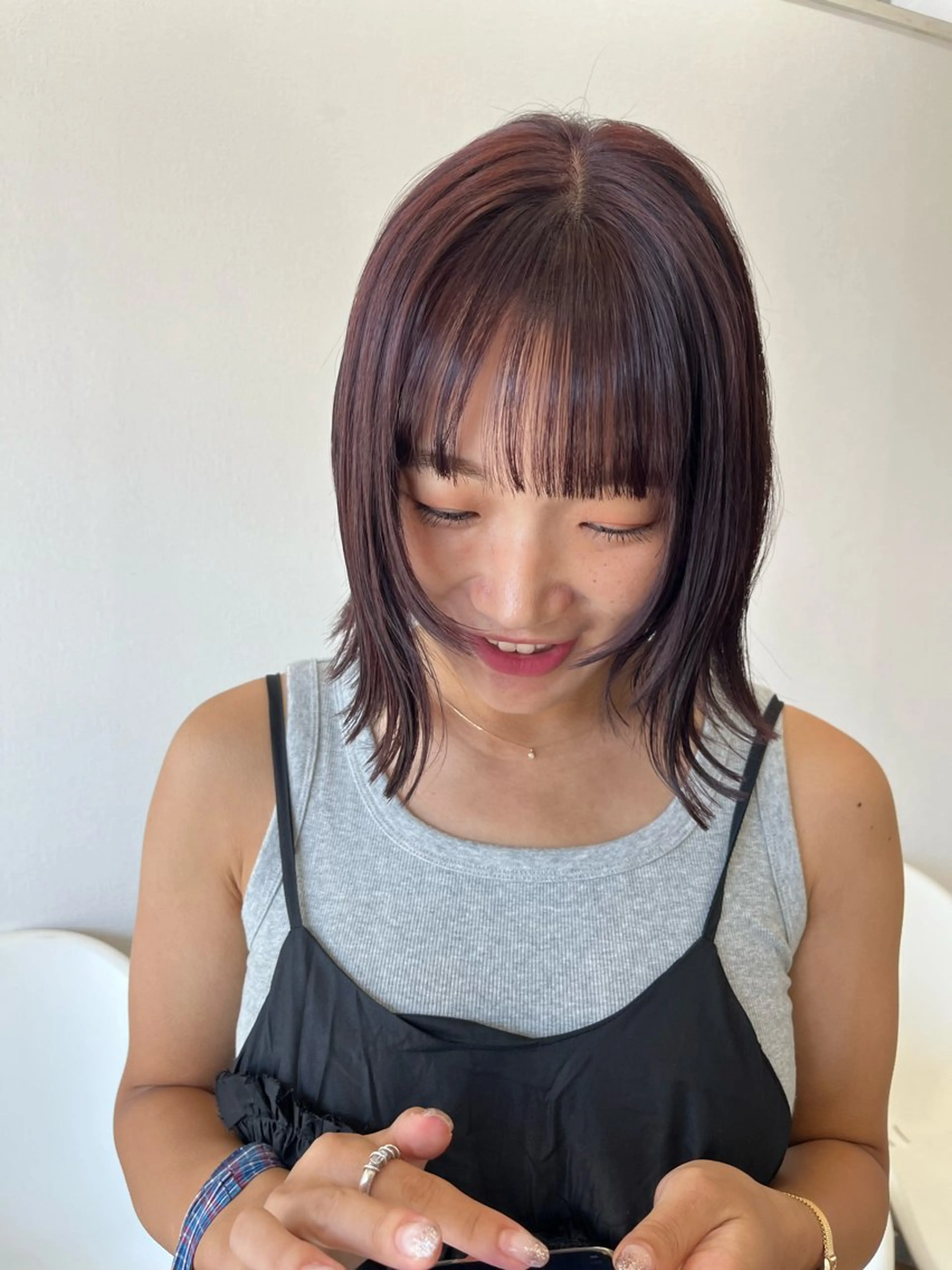 ショート カラー カット ヘアカラー トリートメント 🌼sunc HINAMI🌼のヘアスタイル