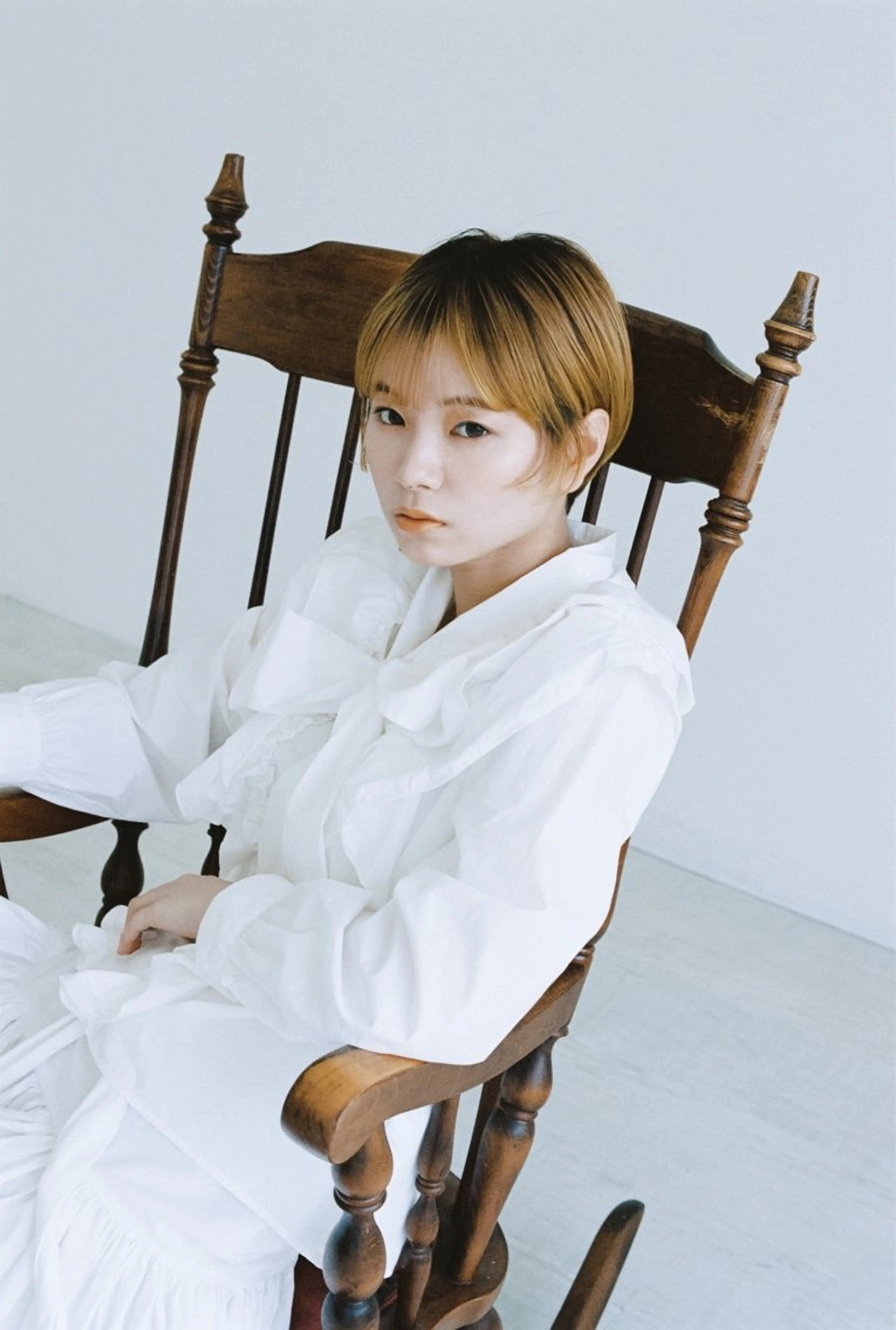 ロング カラー ヘアアレンジ ローズカラー ヘアセット 🤍layer🤍 リナのヘアスタイル