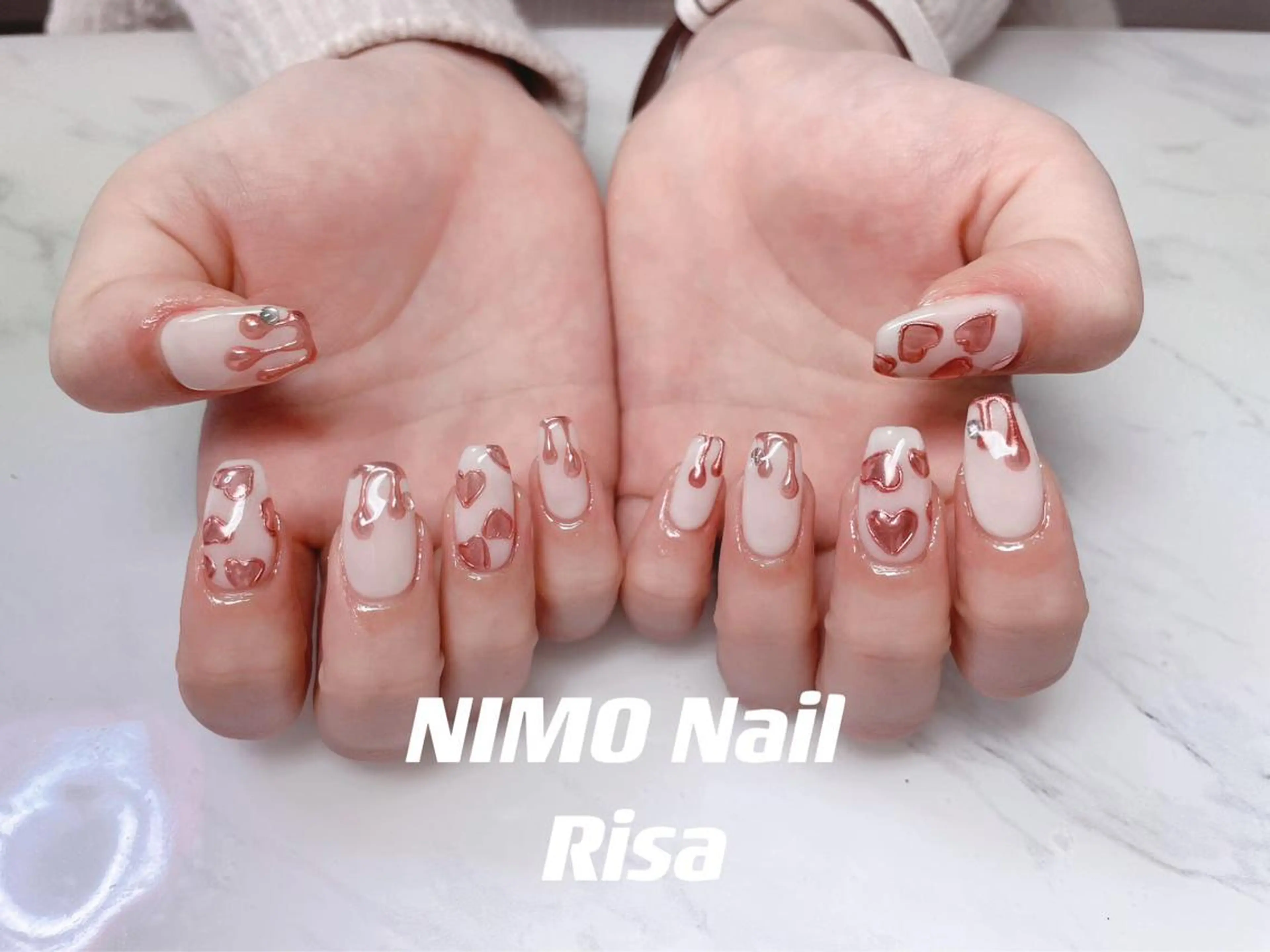 ネイル ハンドネイル RI SA☀️ リサのネイルデザイン