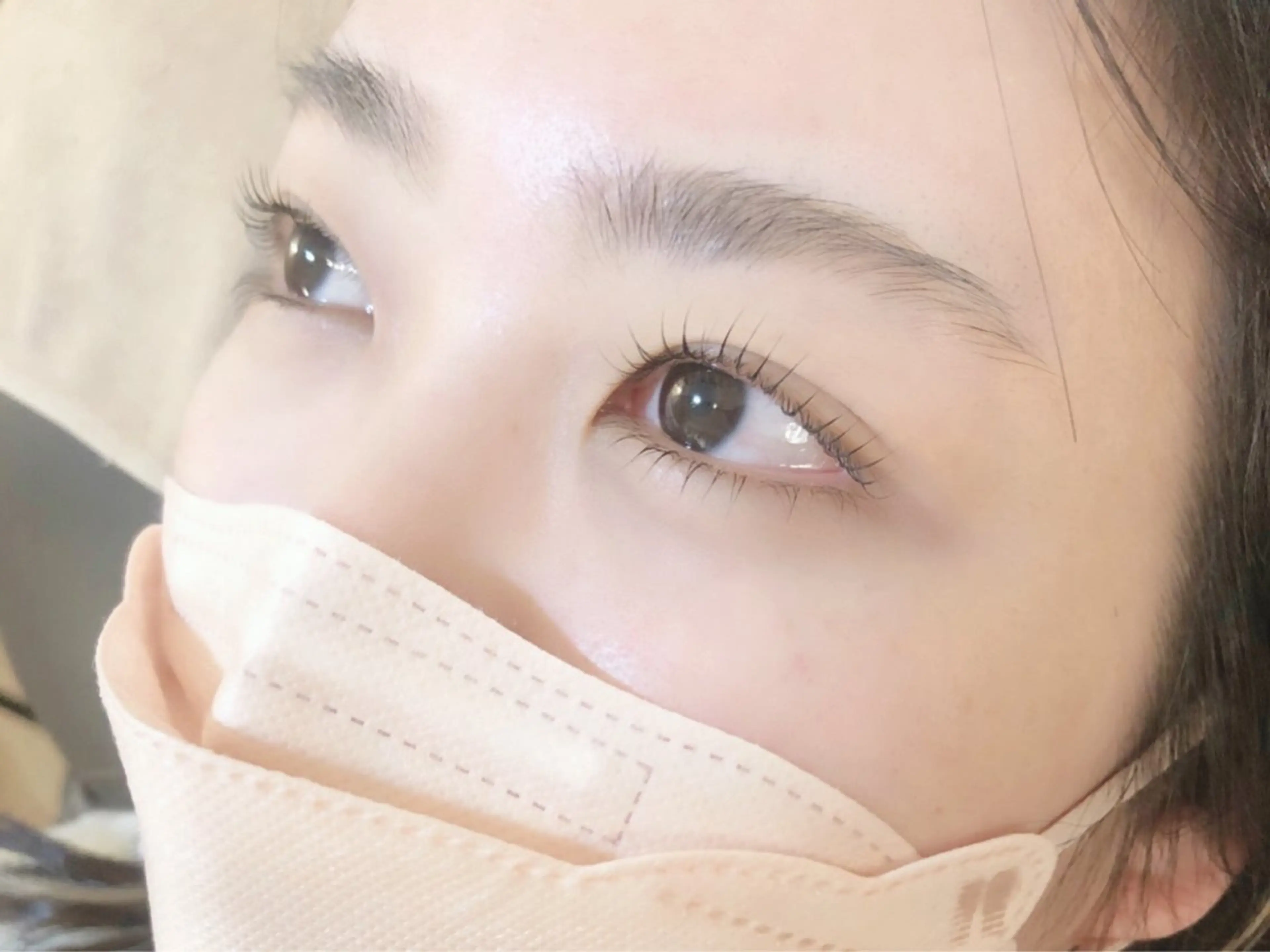 【目元パッチリ👀💖！！】まつ毛パーマ上下¥4700円束感仕上げ♪の写真