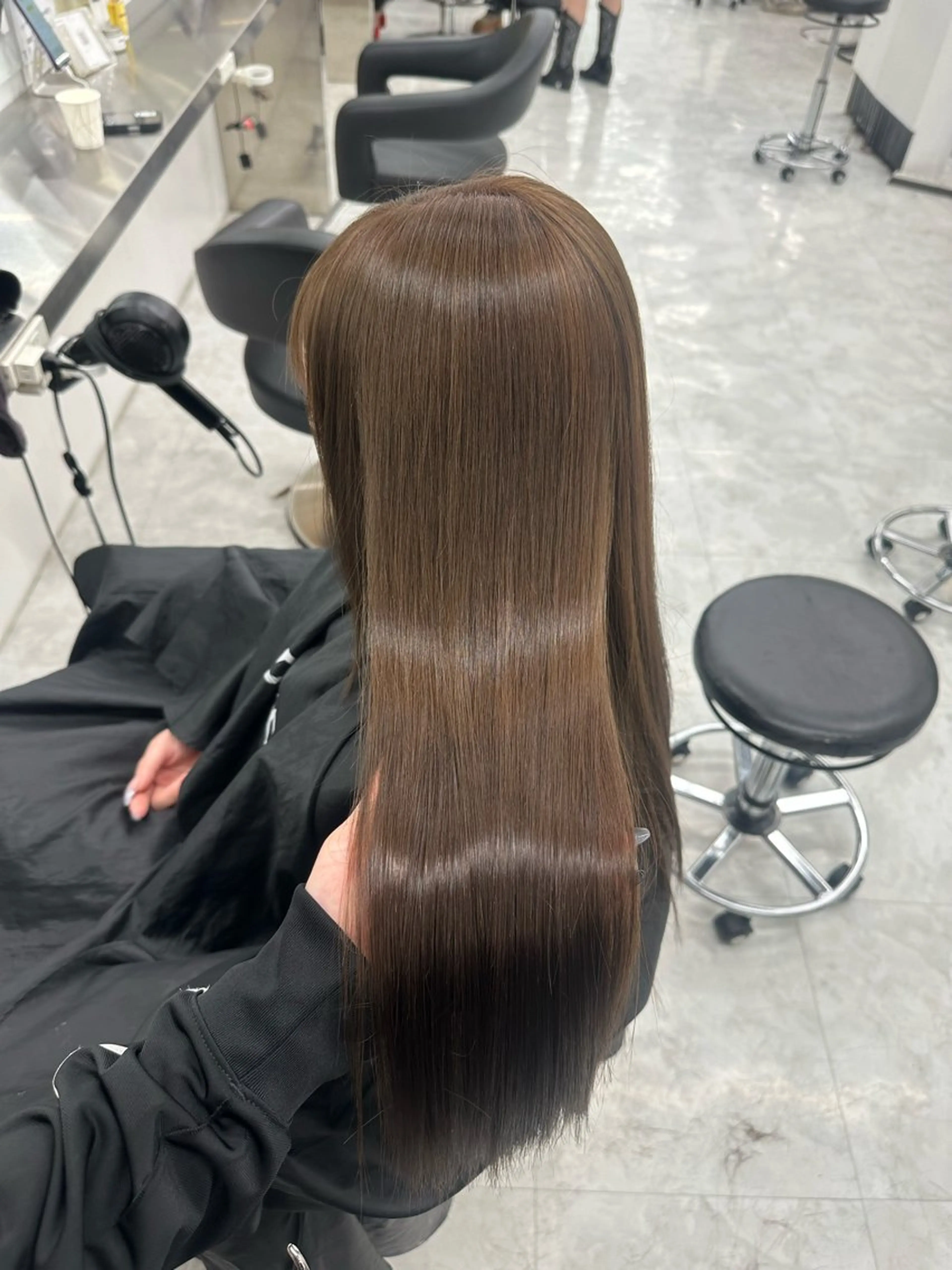 カラー ヘアカラー トリートメント 透ける透明感カラー 🤍anju🎀のヘアスタイル