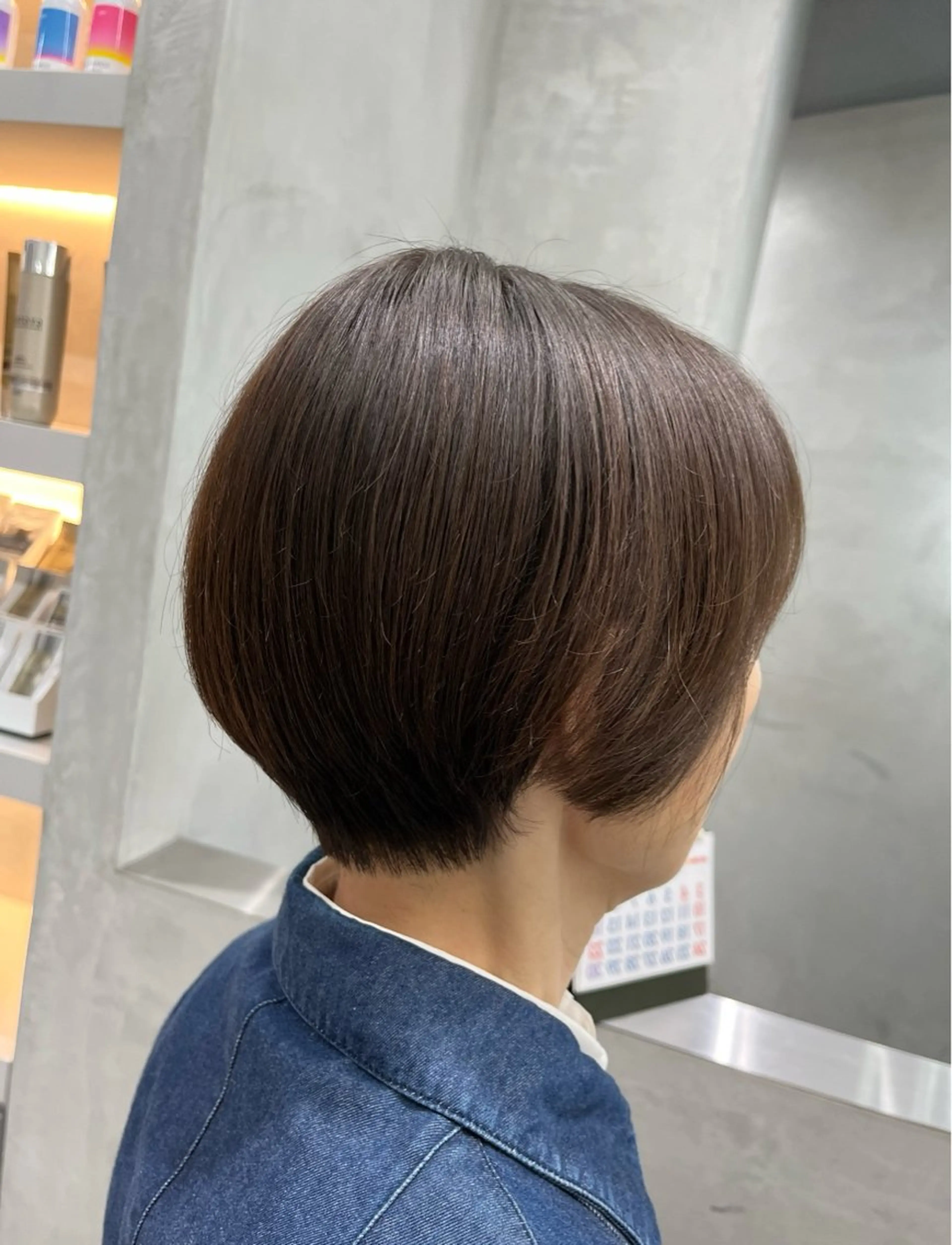 ショート 🩷hair salon dot. tokyo color 🩷所属・hao 🎀🫧のヘアスタイル