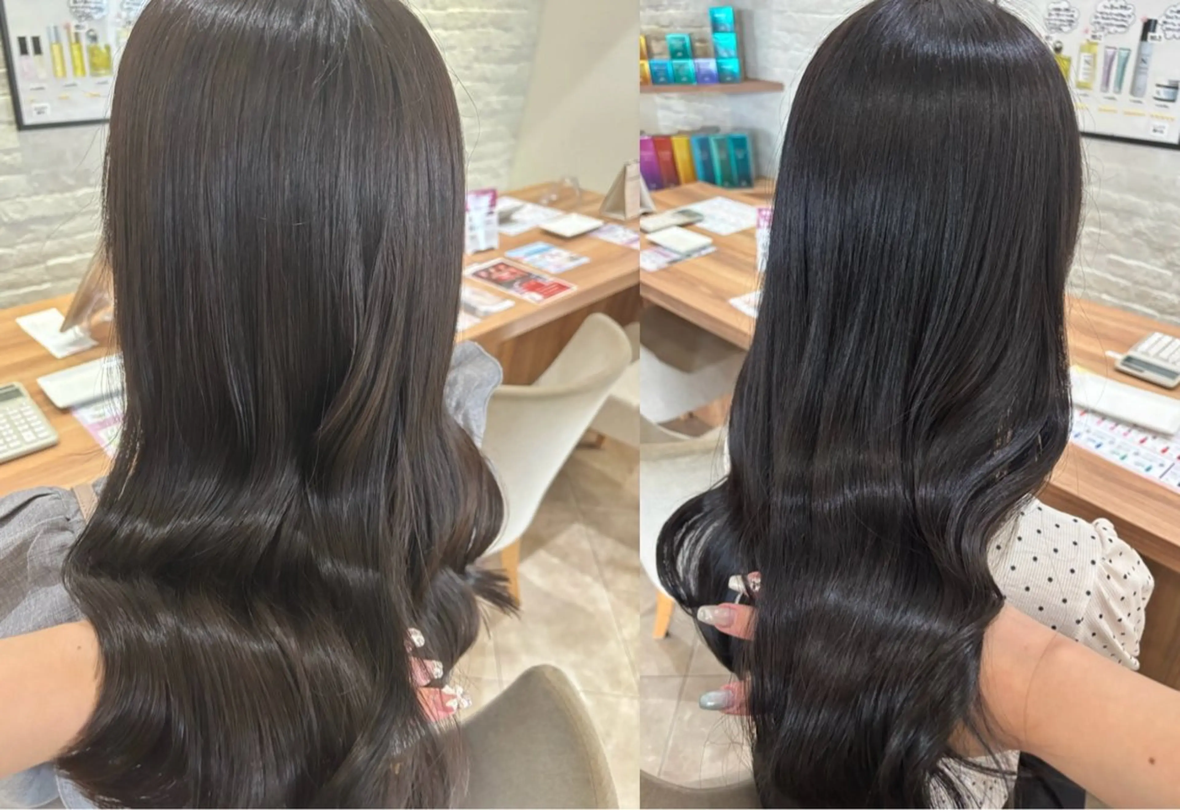 ロング アンスールミミ南草津店所属・真野 じゅんなのヘアスタイル