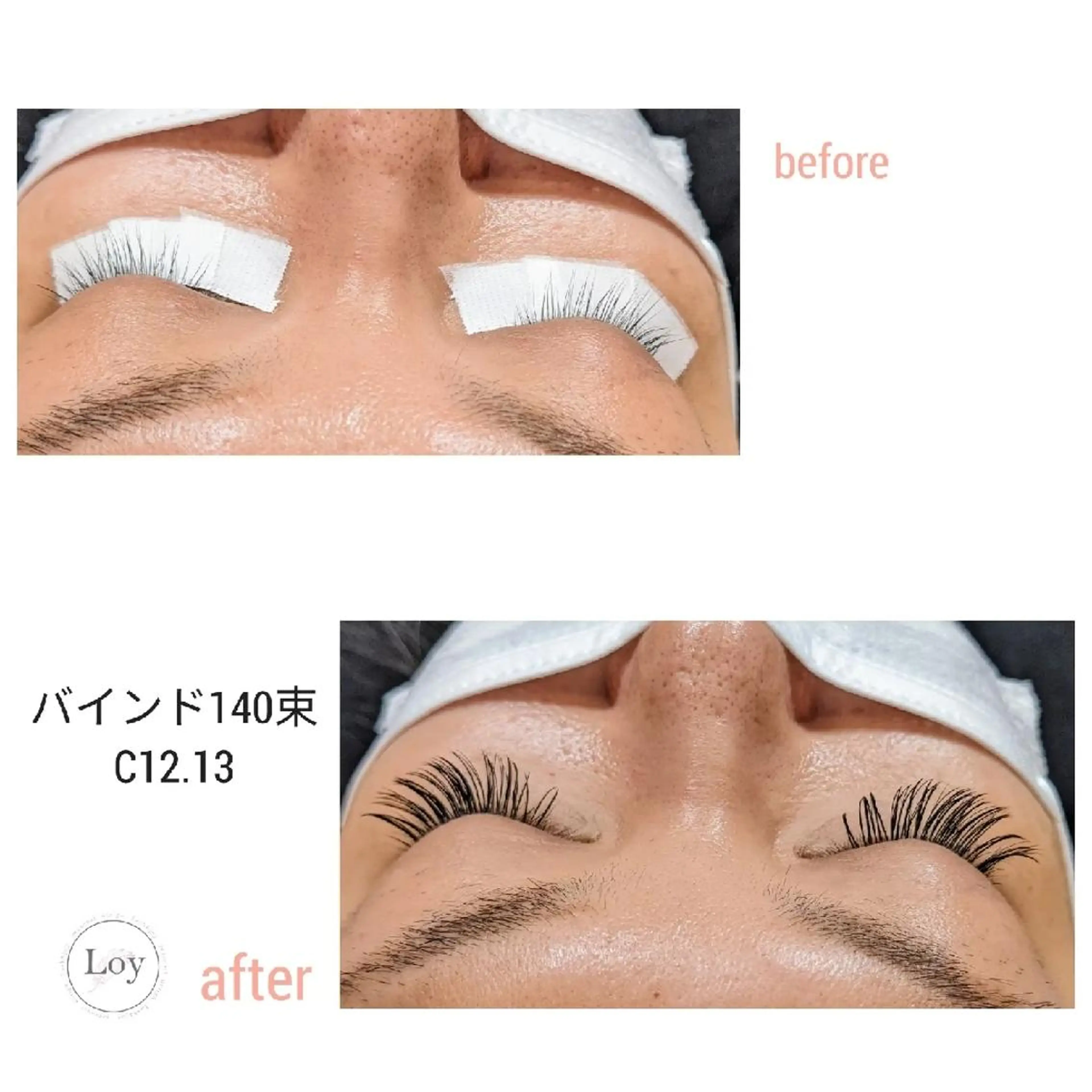 マツエク・マツパ バインドロック Loy所属・Loy　原田千春  のヘアスタイル