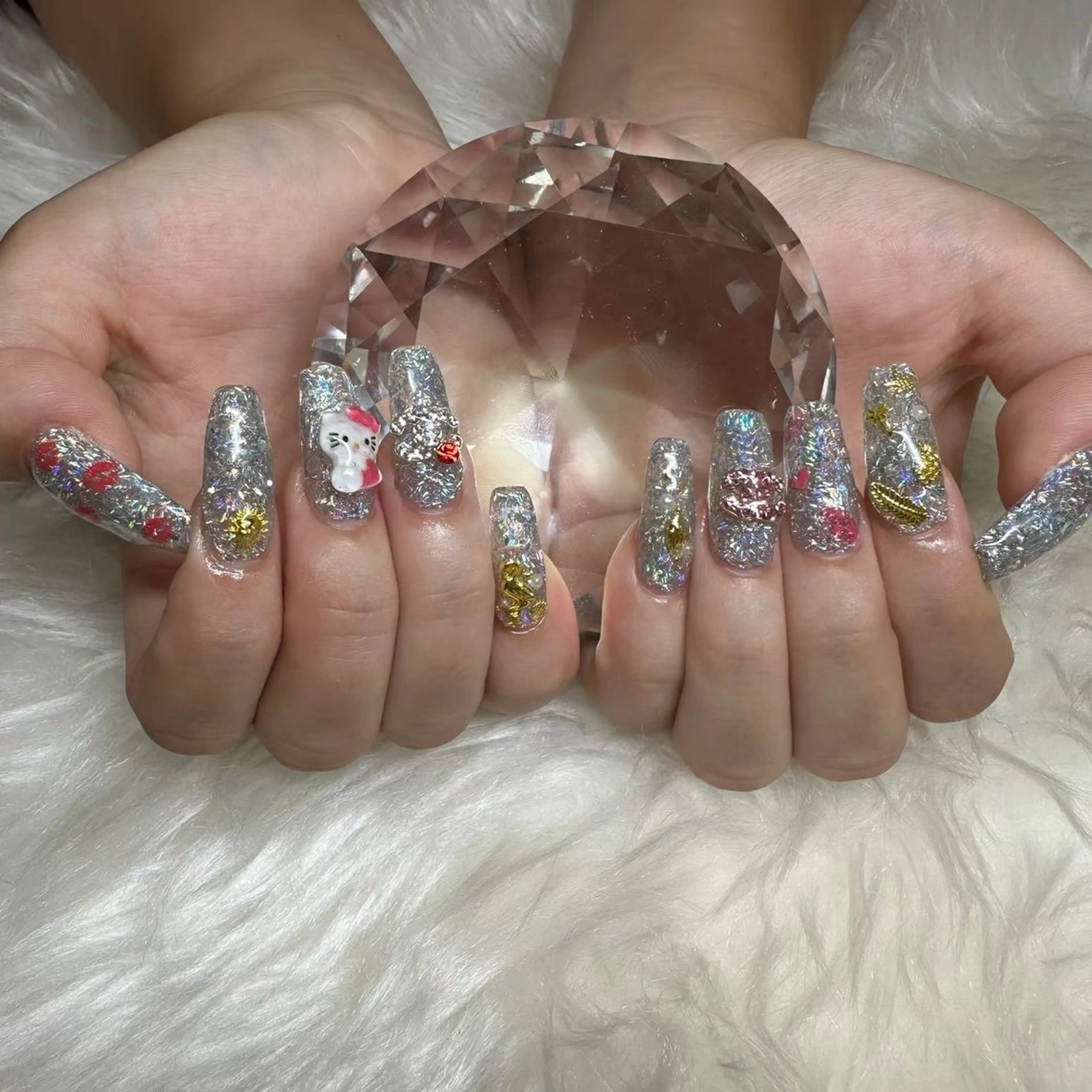ネイル nail salon Luana所属・🎀Luana nail🧸‪♡⸝*のネイルデザイン