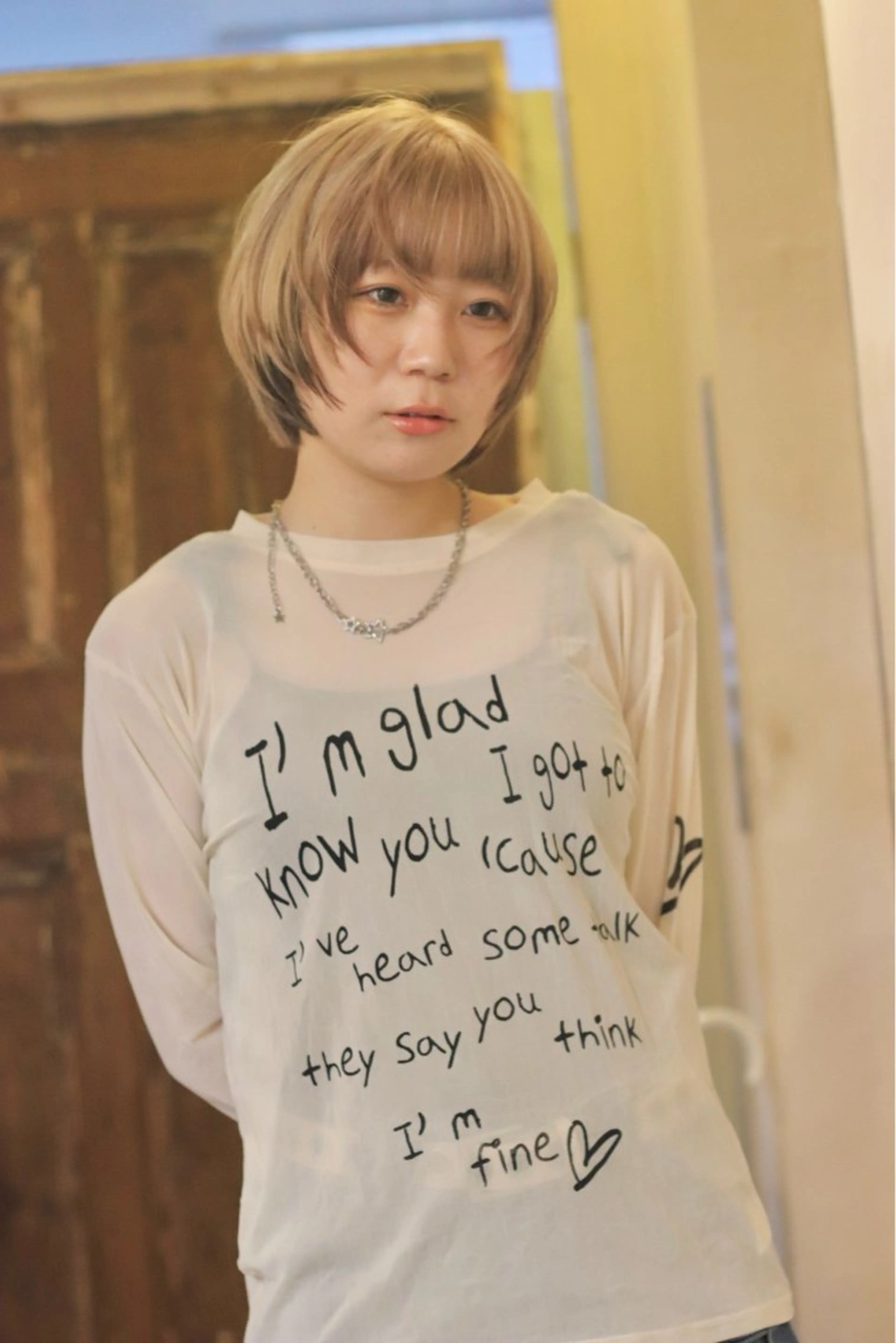 ミディアム カラー デザインカラー ボブ カット ヘアカラー Joh/メンズカット /レイヤー/ブリーチのヘアスタイル