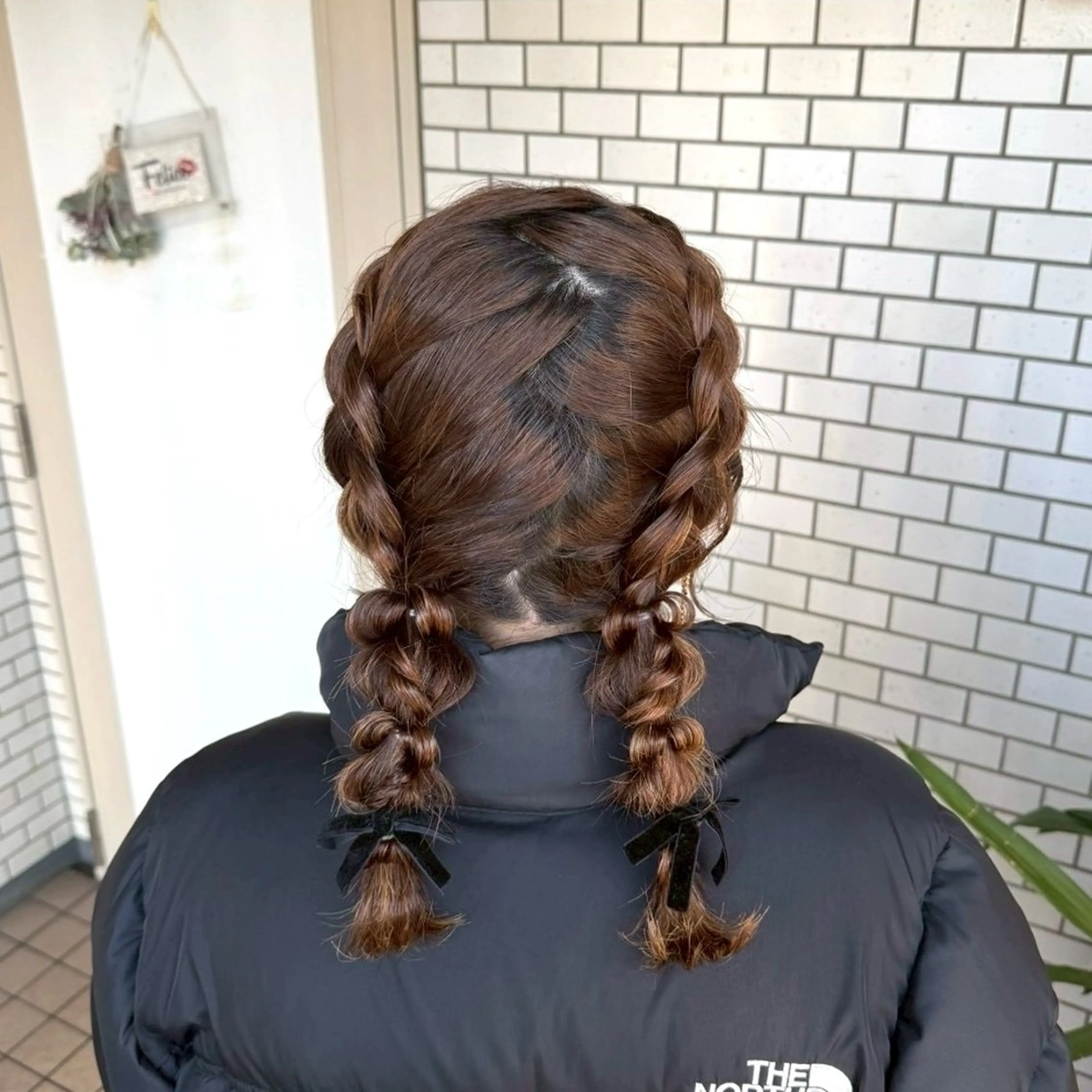 ミディアム ヘアアレンジ 成人式 ハーフアップ 結婚式・ブライダル デート 卒業式のヘアスタイル ヘアセット 褒められヘアメイク /‎ボブ女子🐶みおのその他イメージ