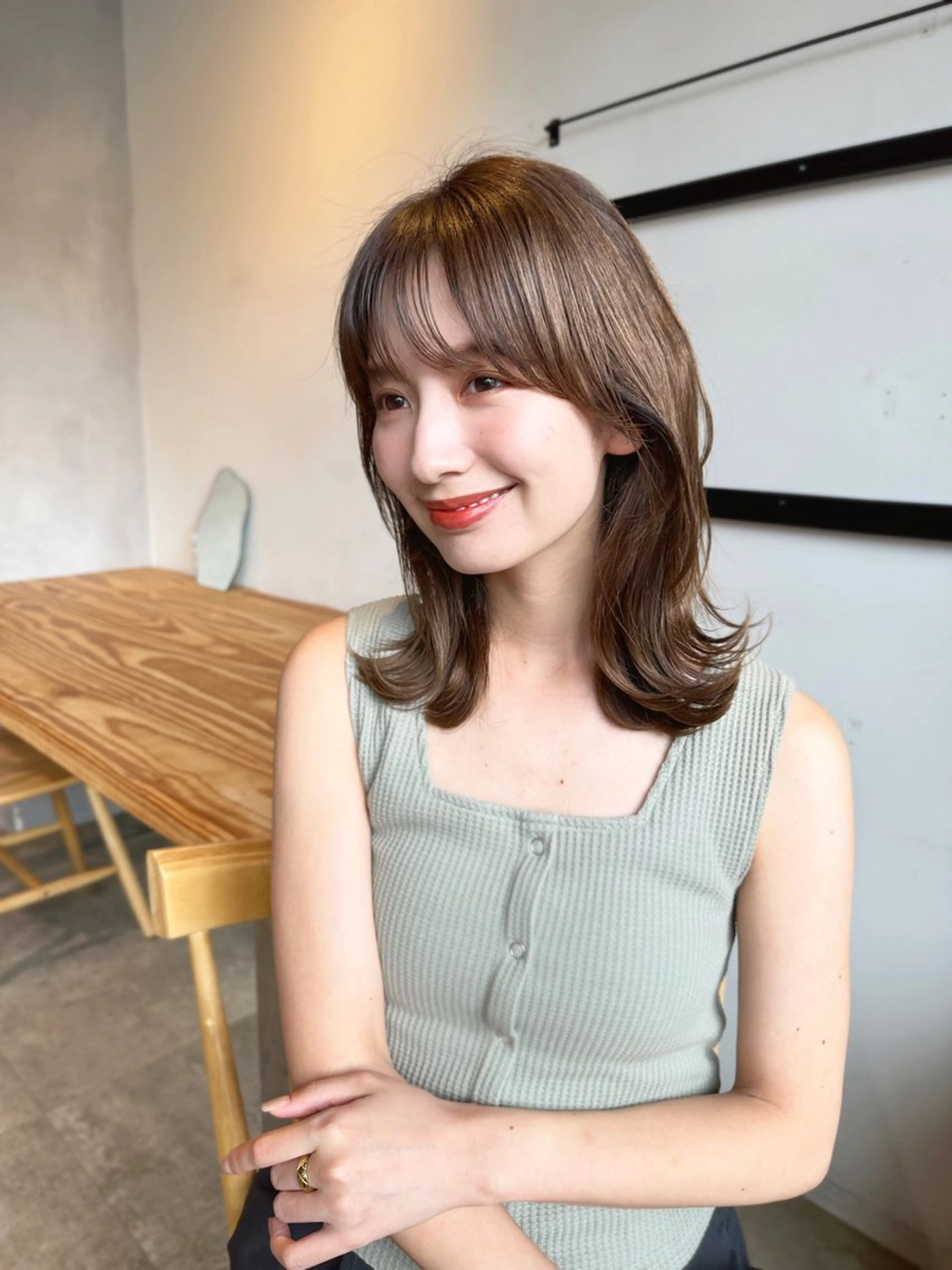 ミディアム カラー パーソナルカラー診断 mit by tree吉祥寺所属・パーソナルカラー 美容師國分優太のその他イメージ