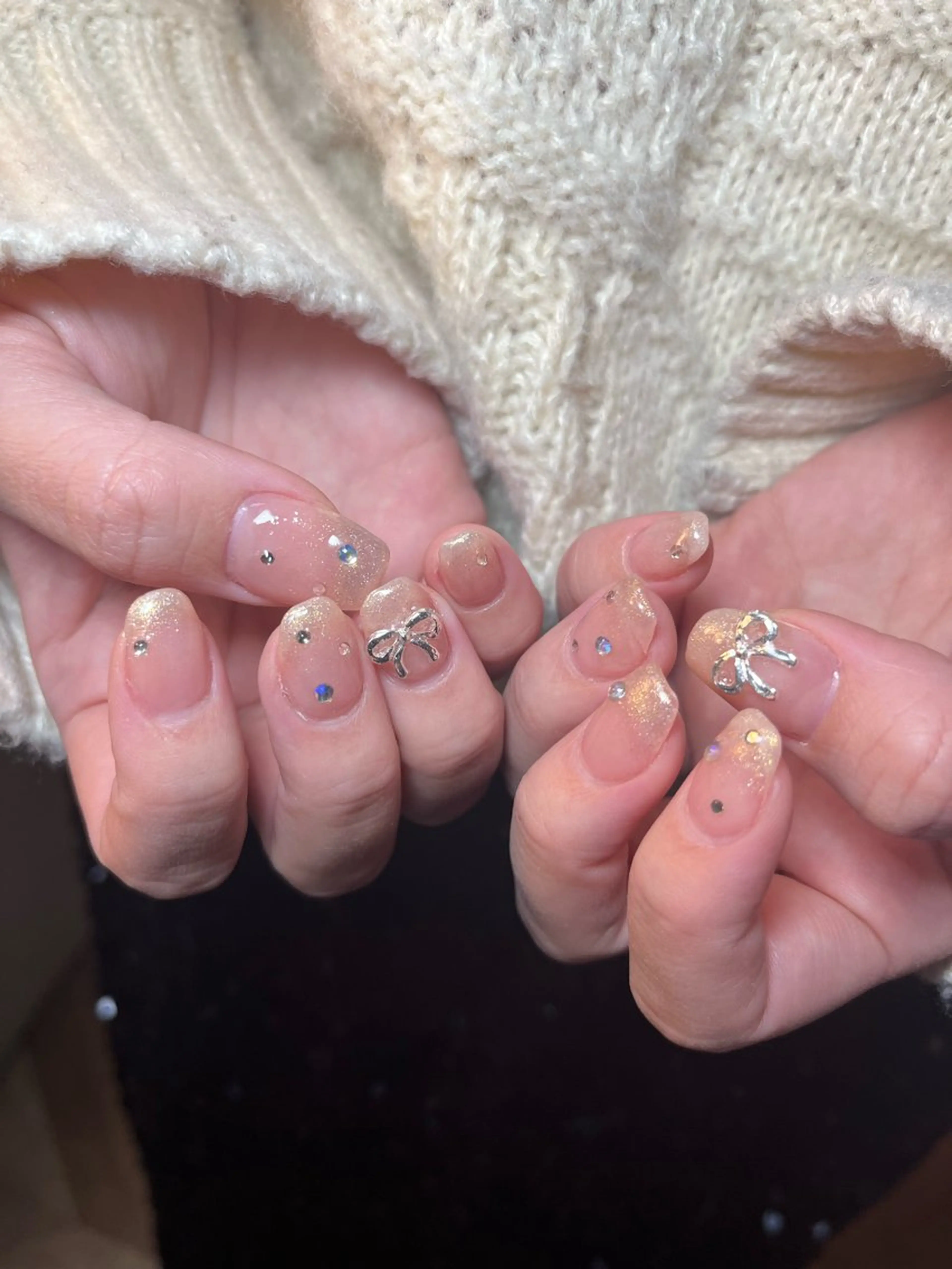 ネイル ハンドネイル Amber21.所属・Nagahama Akariのネイルデザイン