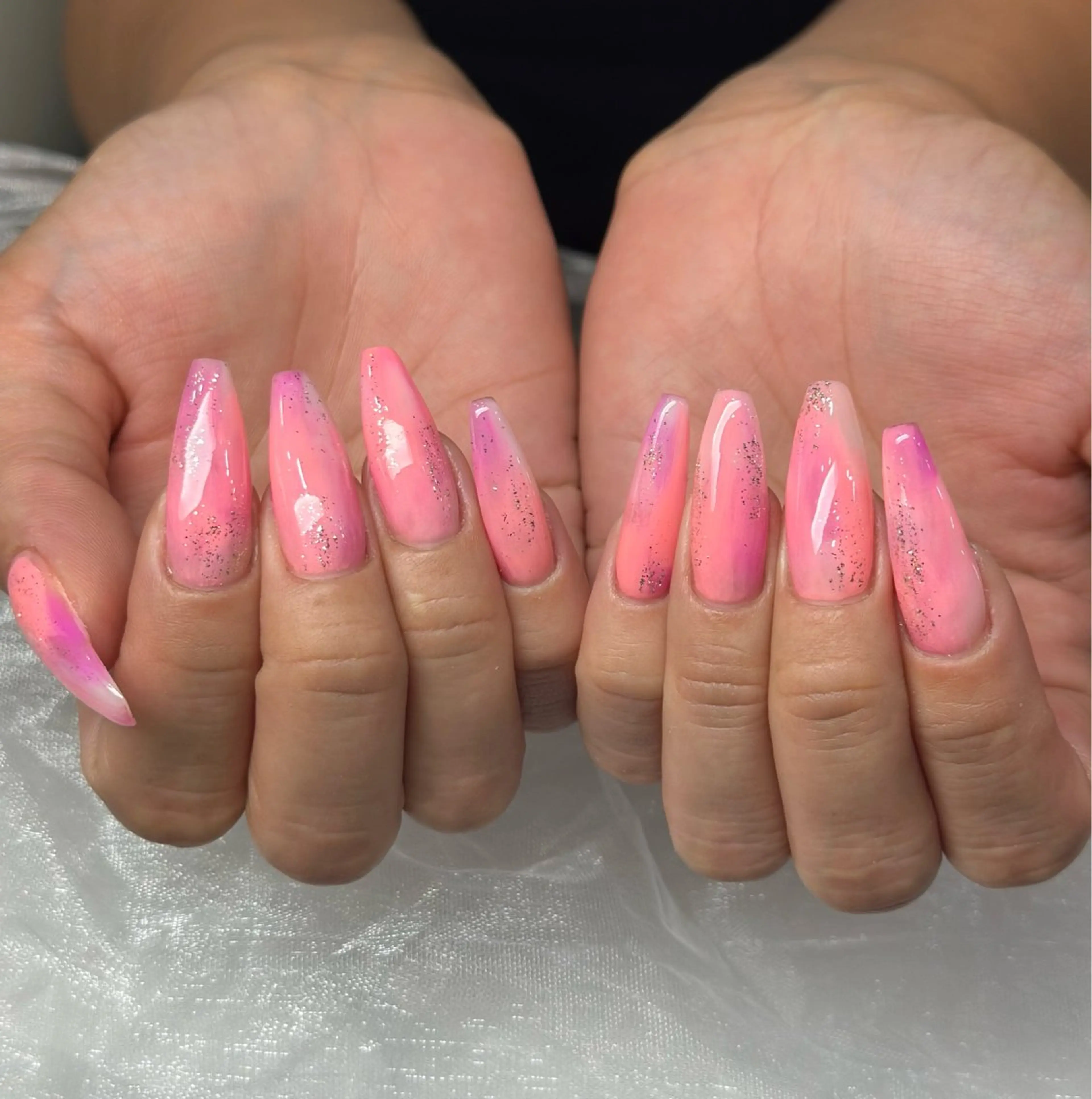 ネイル 長さ出し グラデーション Mi nailsのネイルデザイン