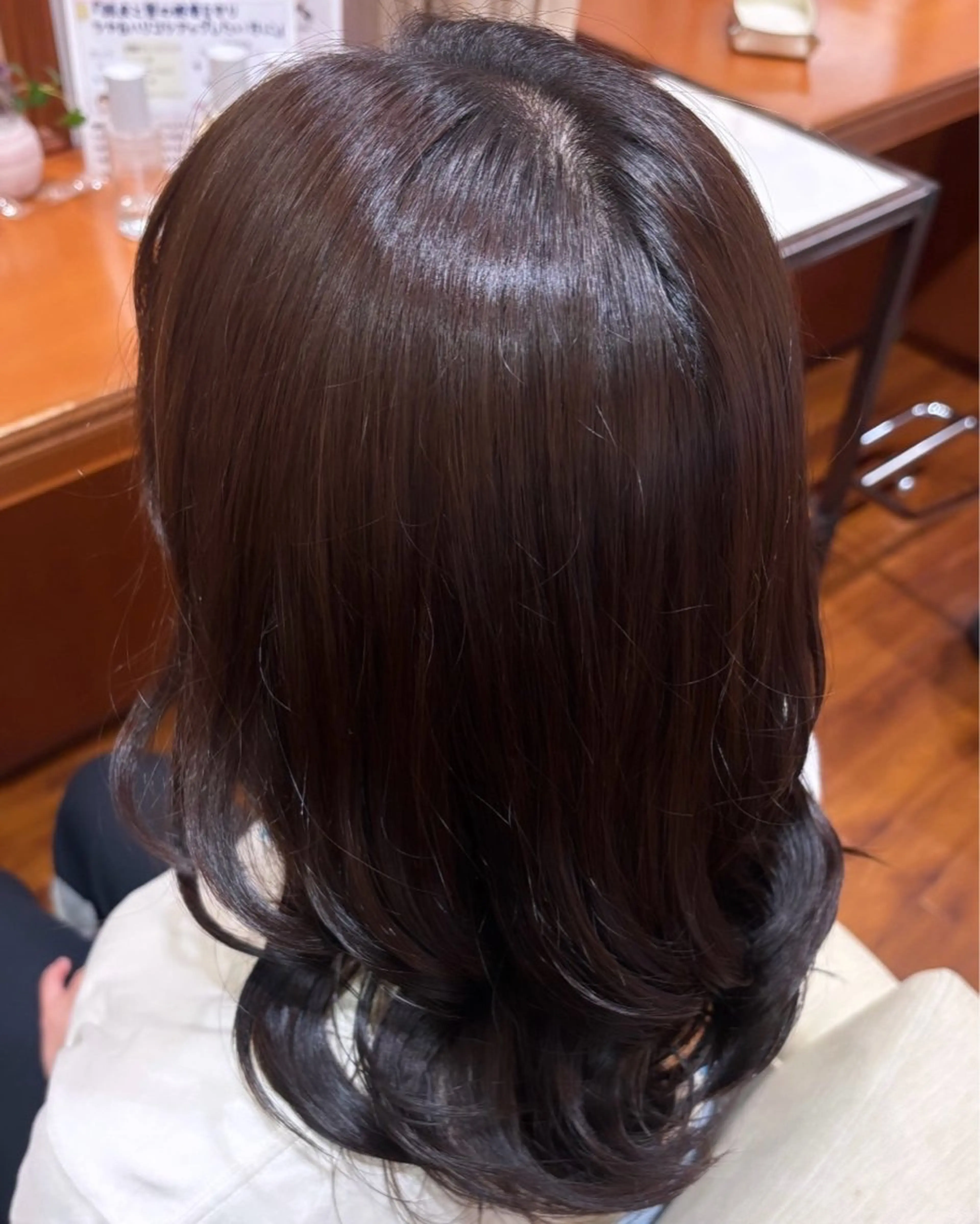 セミロング カラー Haruka ハルカのヘアスタイル