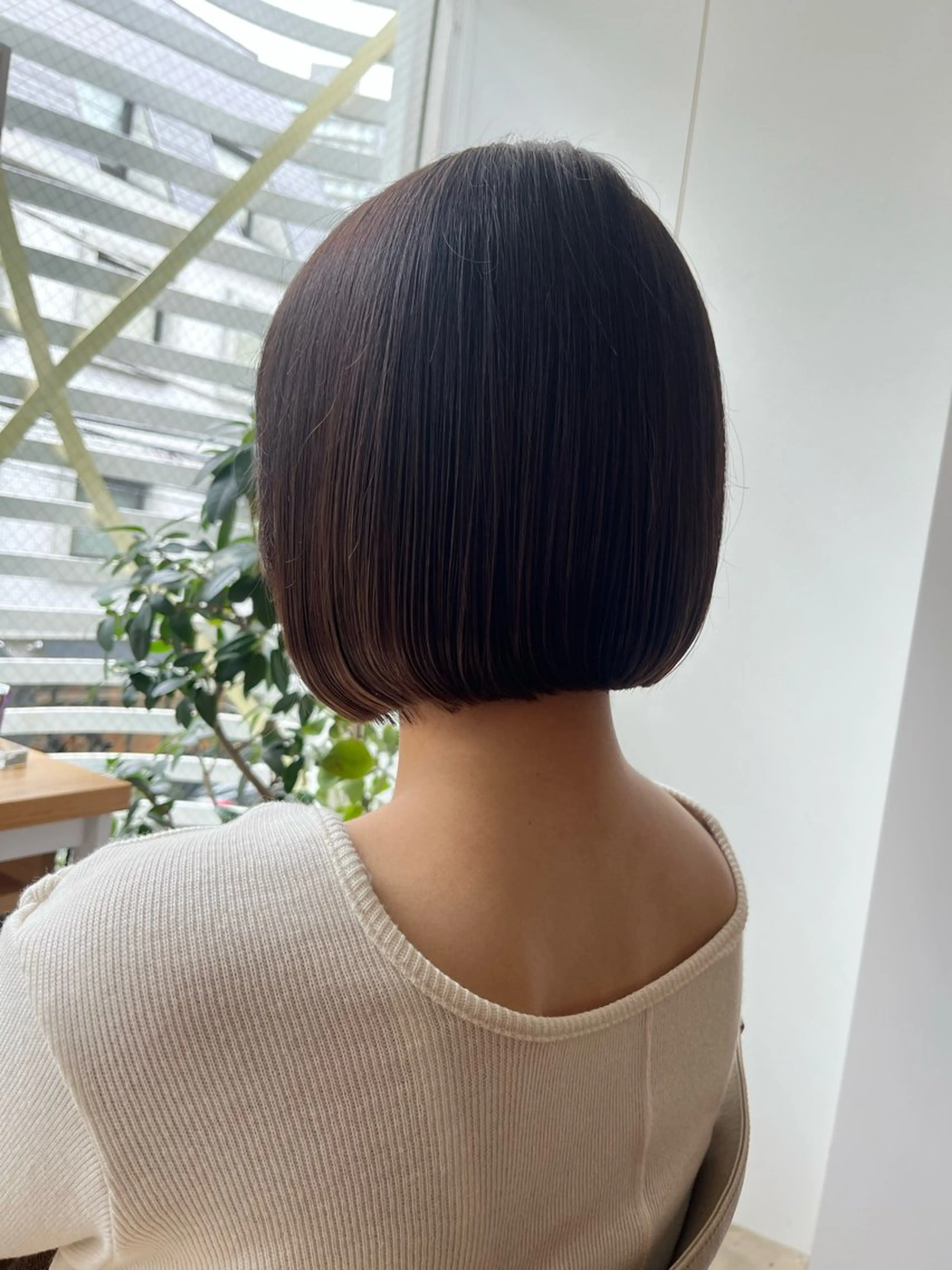 ショート 縮毛矯正/ボブ/ 渋谷/表参道/星優斗のヘアスタイル