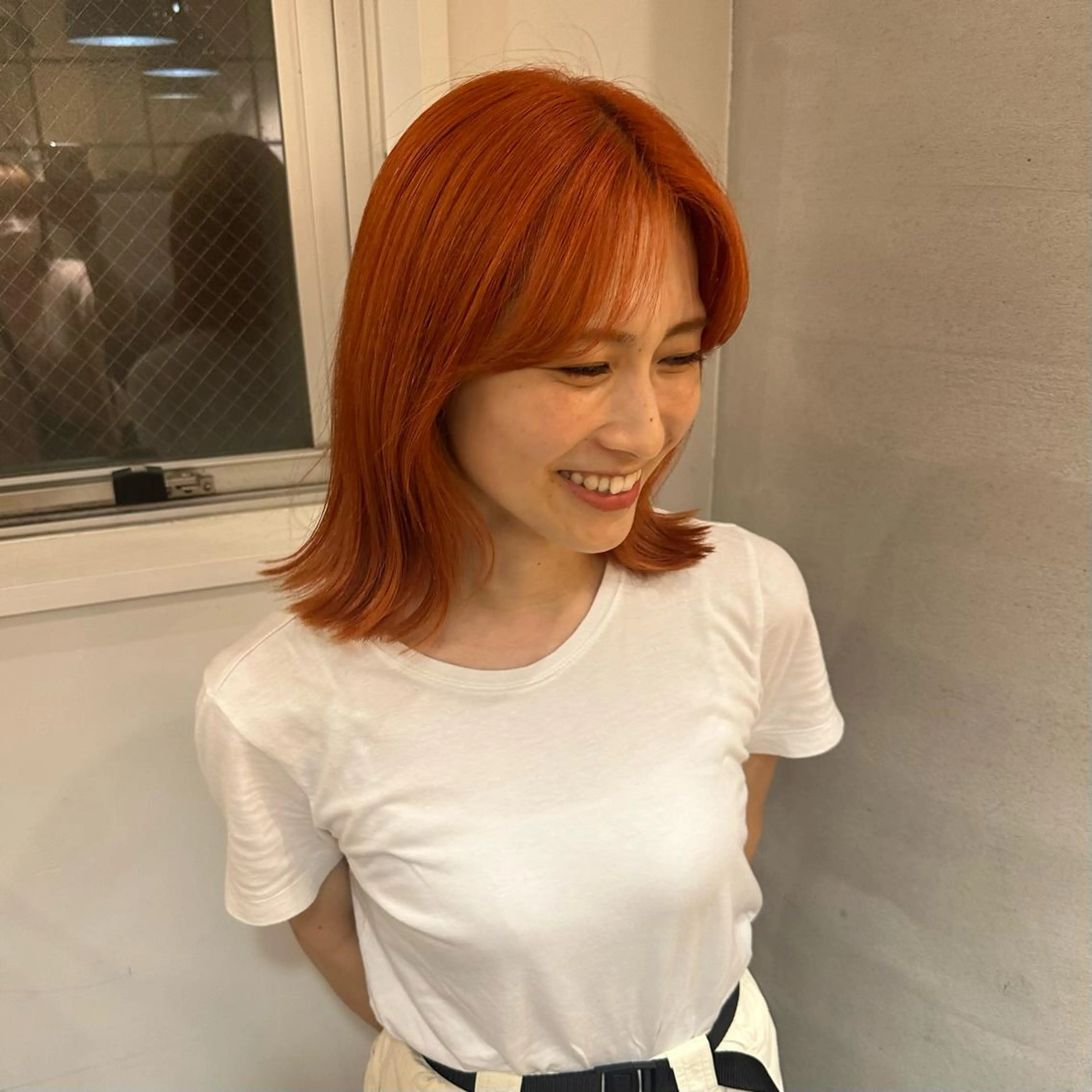 ミディアム カラー ㅤㅤㅤㅤㅤㅤㅤㅤㅤㅤ 彩衣のヘアスタイル