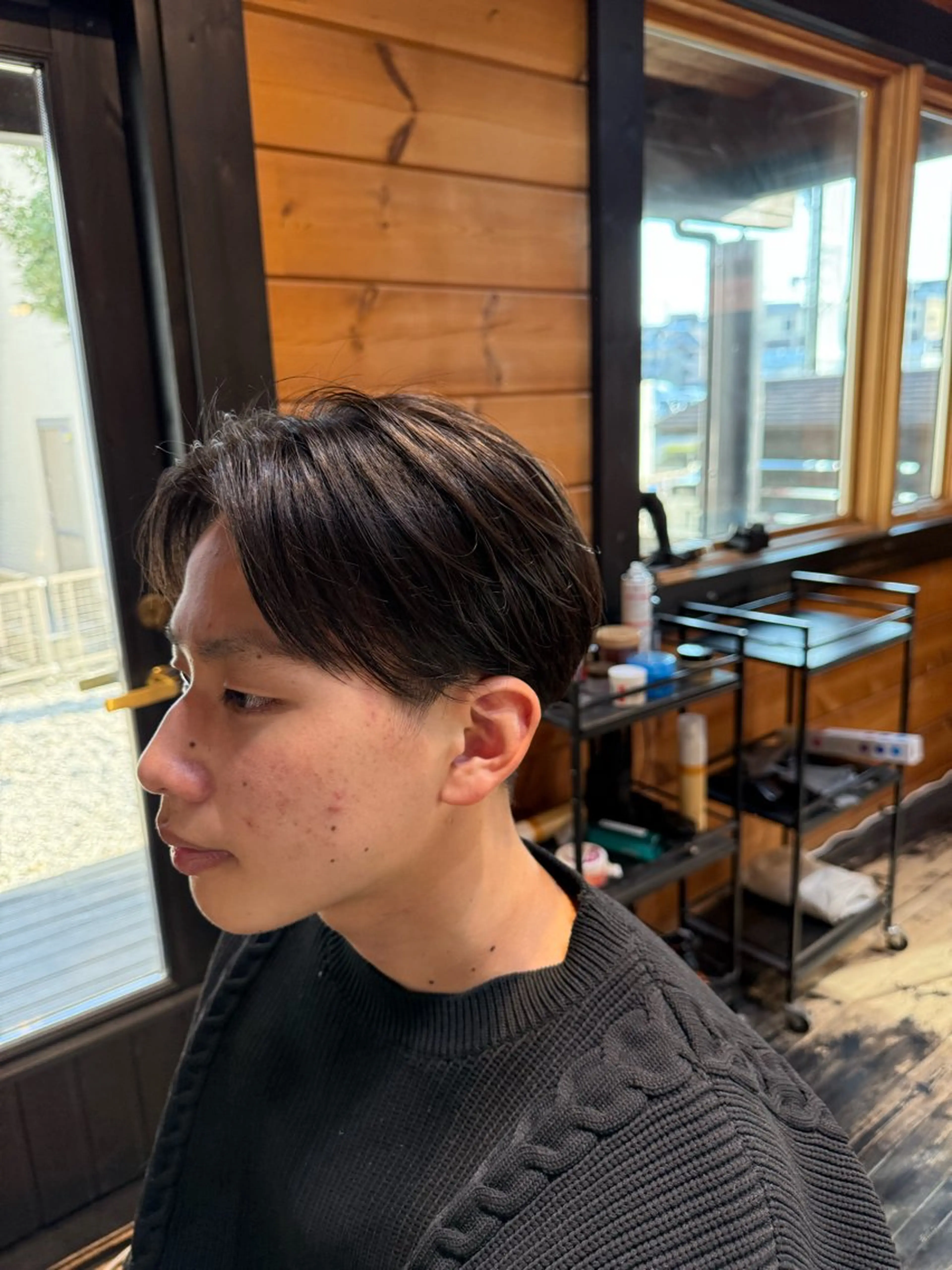 メンズ Nake所属・古賀 雄大のヘアスタイル