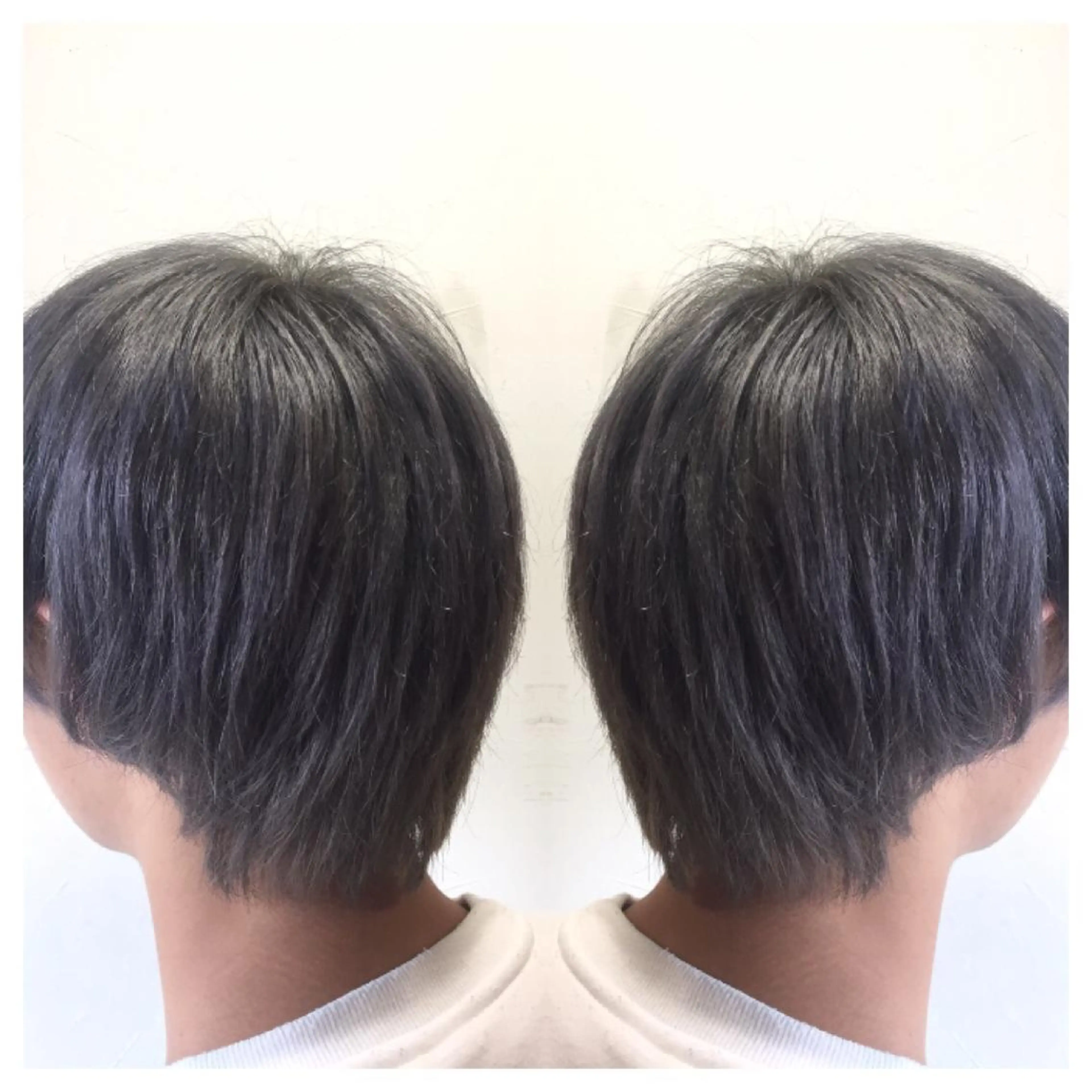 ショート カラー ヘアカラー 髪質改善/痛ませ ないカラー/西村航大のヘアスタイル