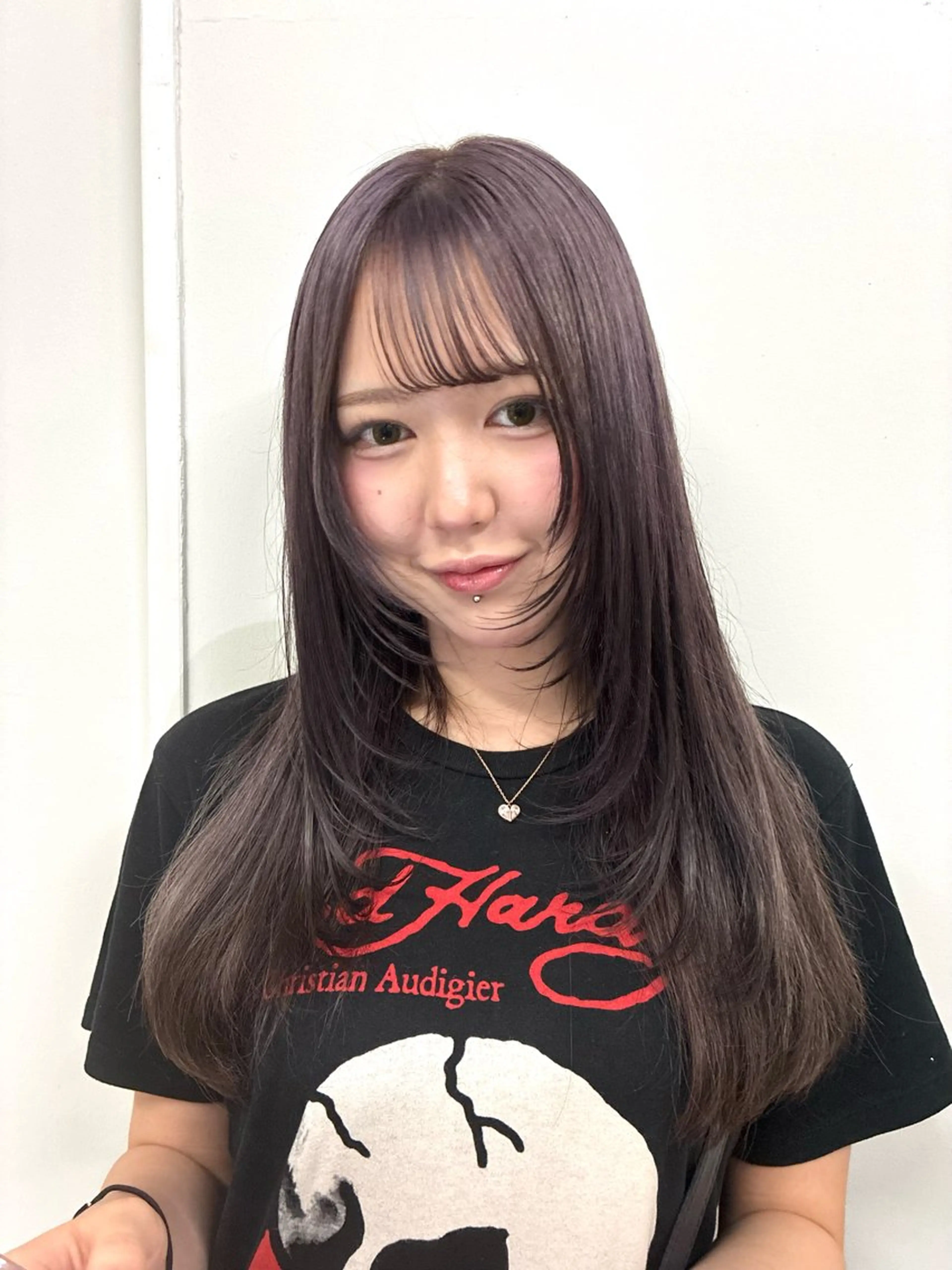 ロング kii,fiika/ 天神 naho🧦のヘアスタイル