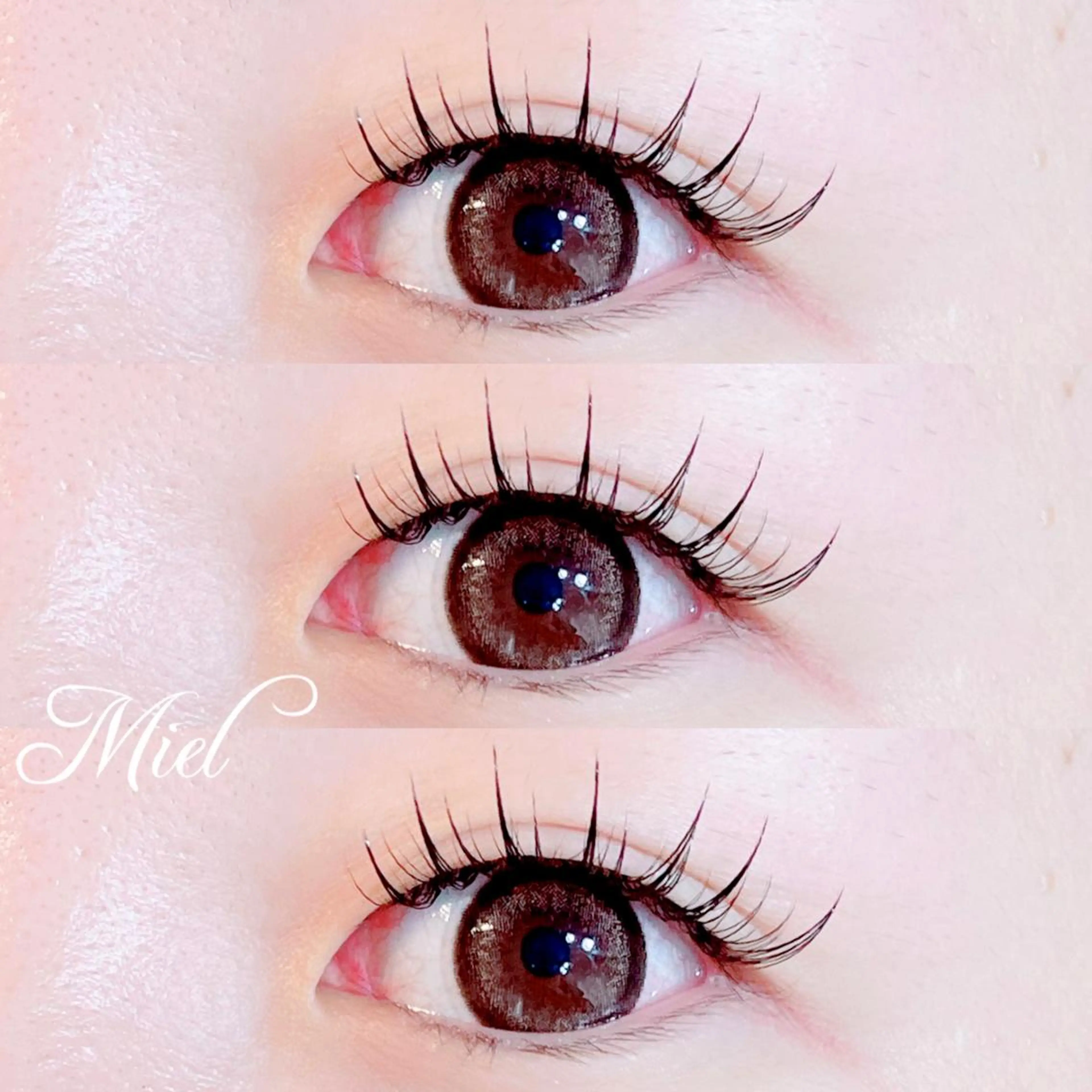 マツエク・マツパ カラーマツエク フラットラッシュ ボリュームラッシュ ワンホンマツエク Mori ✨Mystical✨のマツエク・マツパデザイン