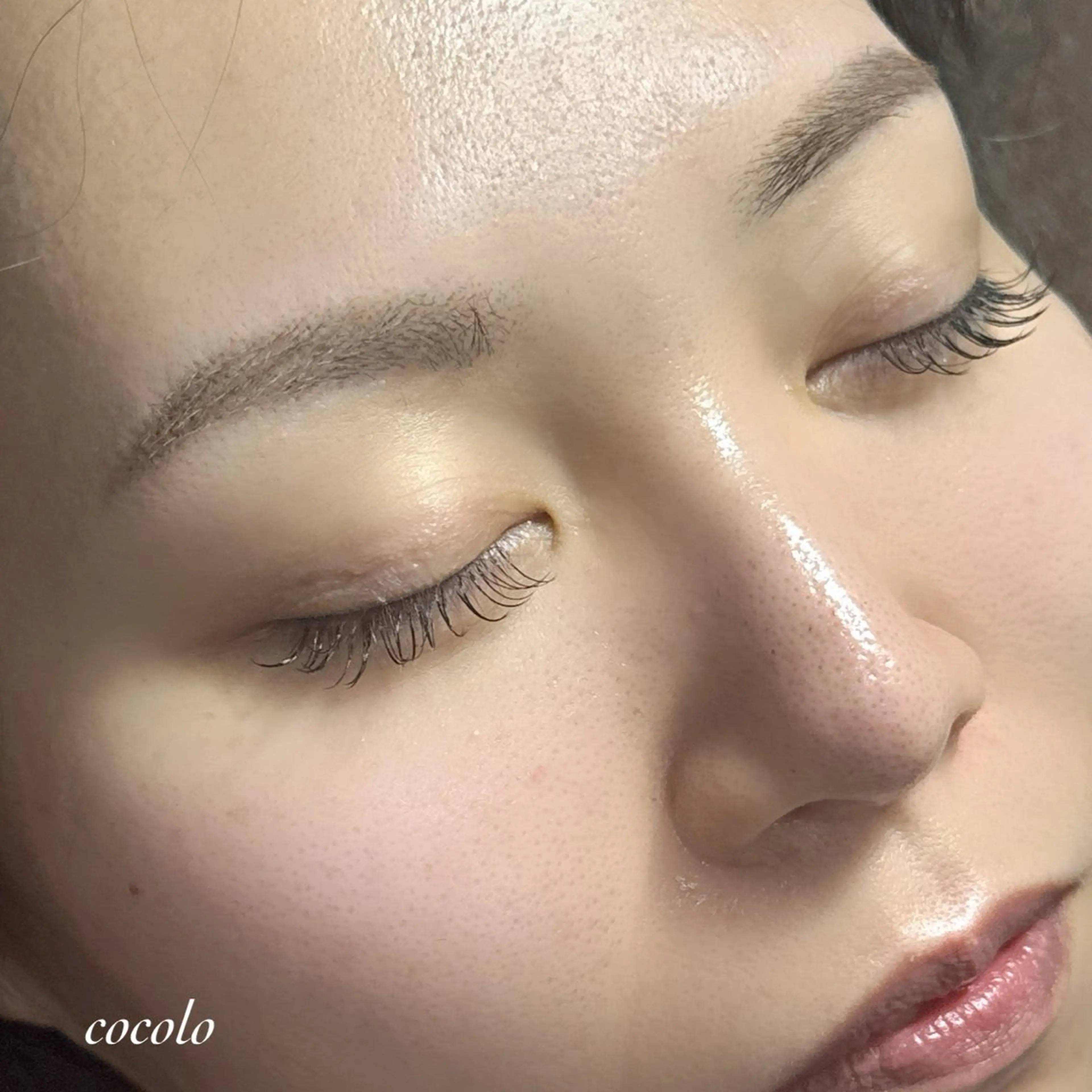 【12月中限定/マツエク/オフなし】シングルラッシュ80本の写真