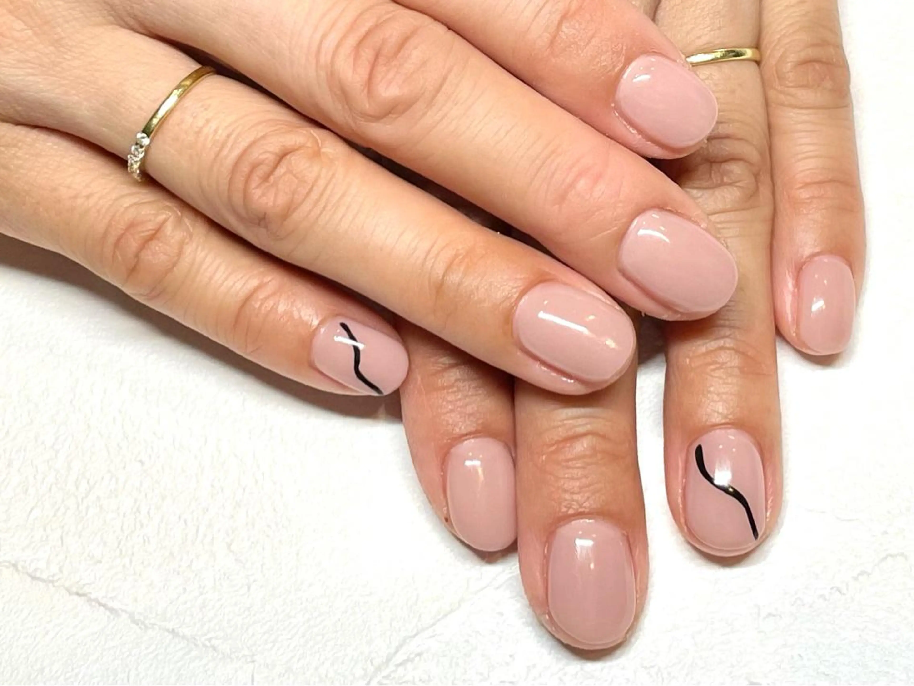 ネイル ワンカラーネイル ささき れいなのネイルデザイン