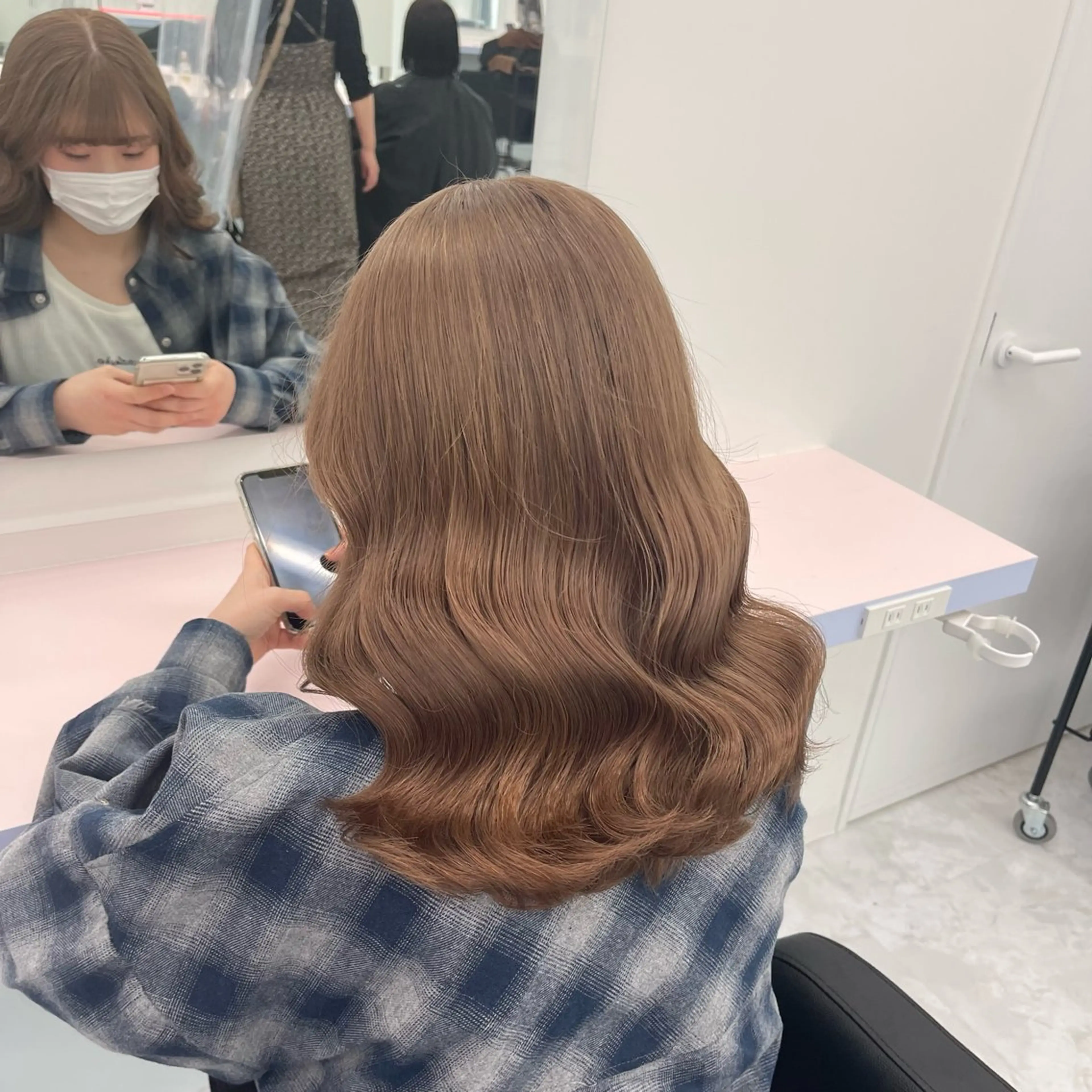 セミロング カラー ヘアアレンジ メンズ ヘアカラー トリートメント ヘッドスパ ヘアセット 🌈トレンドヘア 🌈WATARU🌈のヘアスタイル