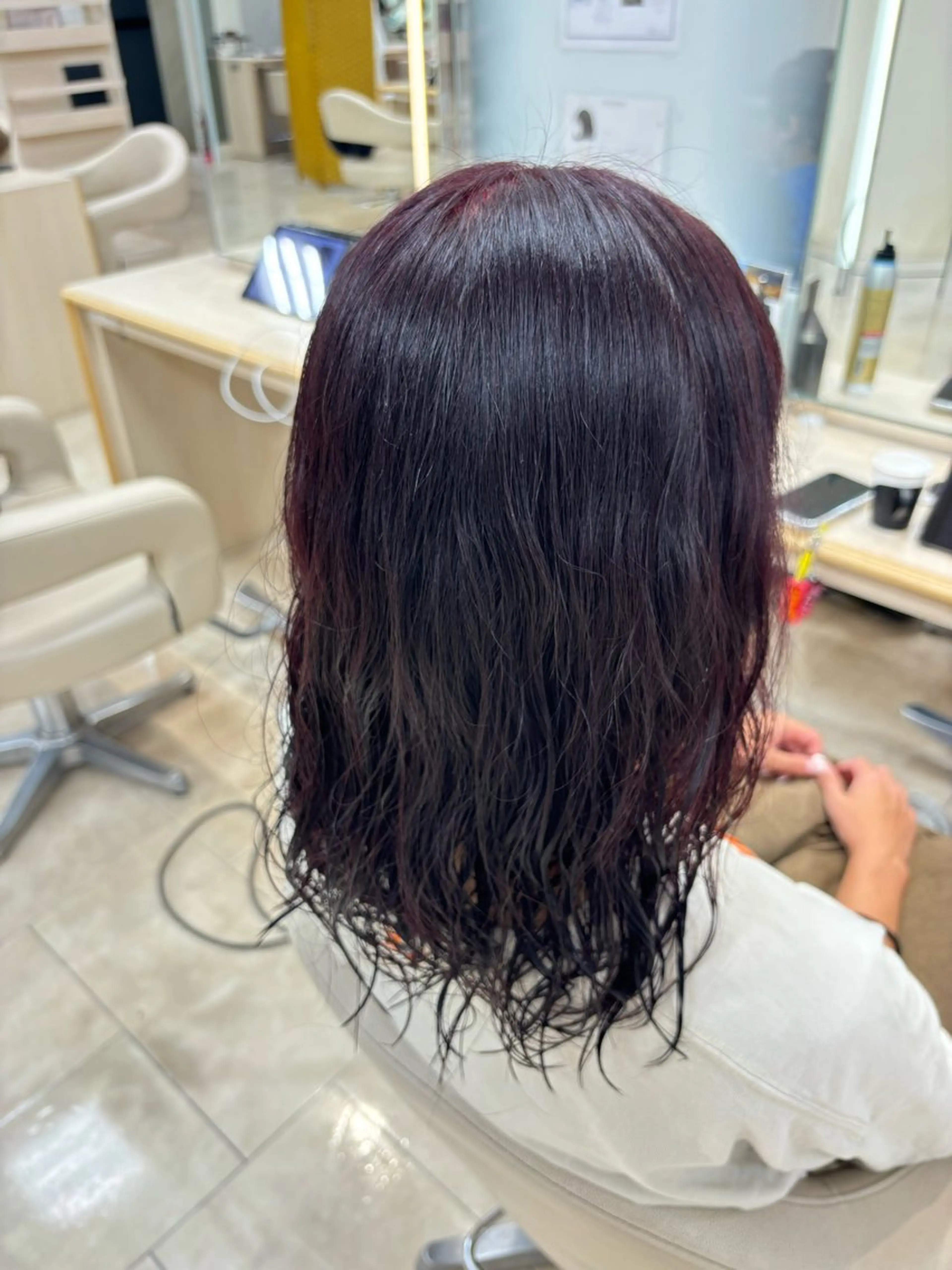 カラー 🎀暖色カラー/透明 感カラー/ひな🎀のヘアスタイル