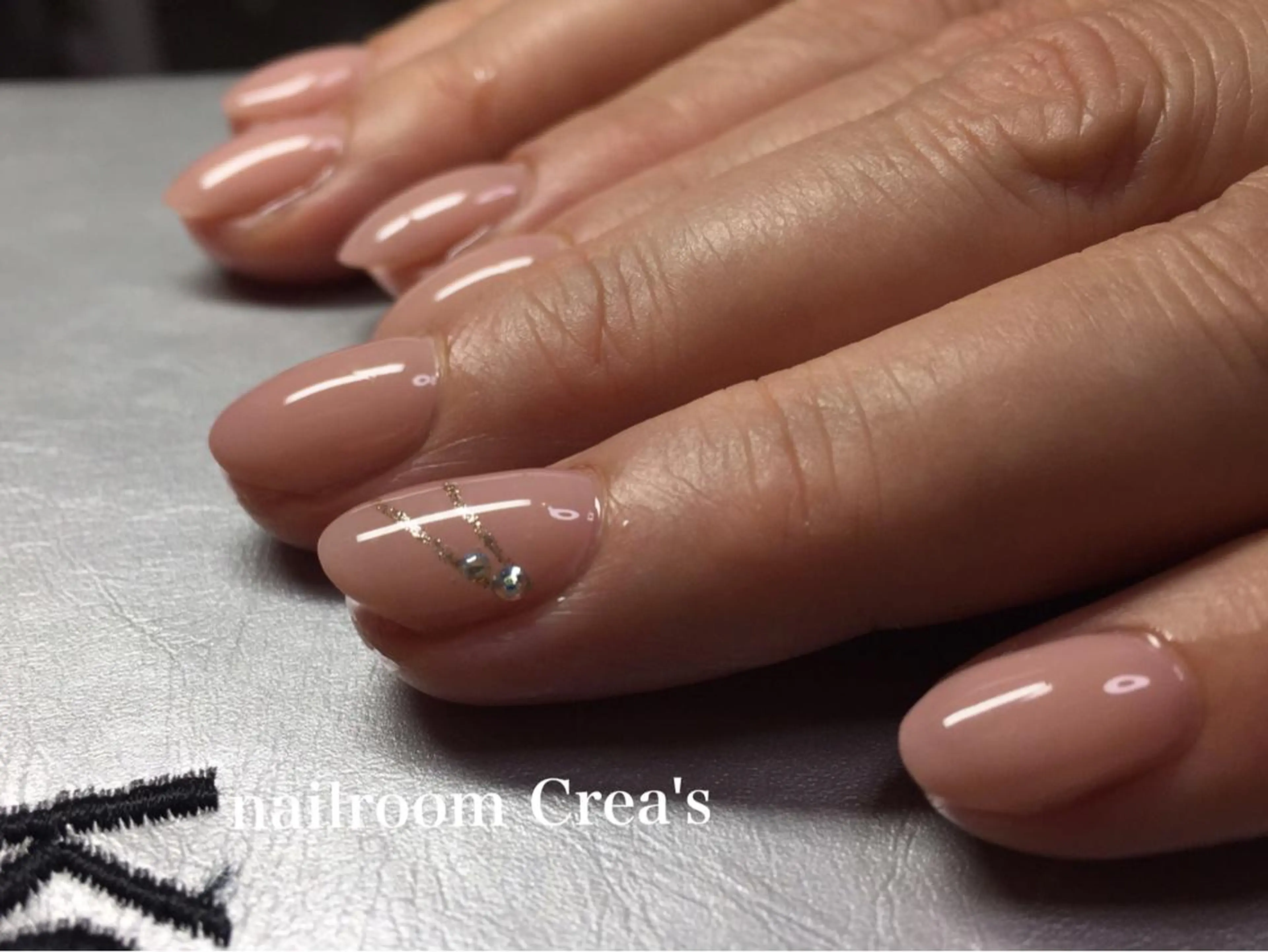 ネイル ジェルネイル ワンカラーネイル nailroom Crea'sのネイルデザイン