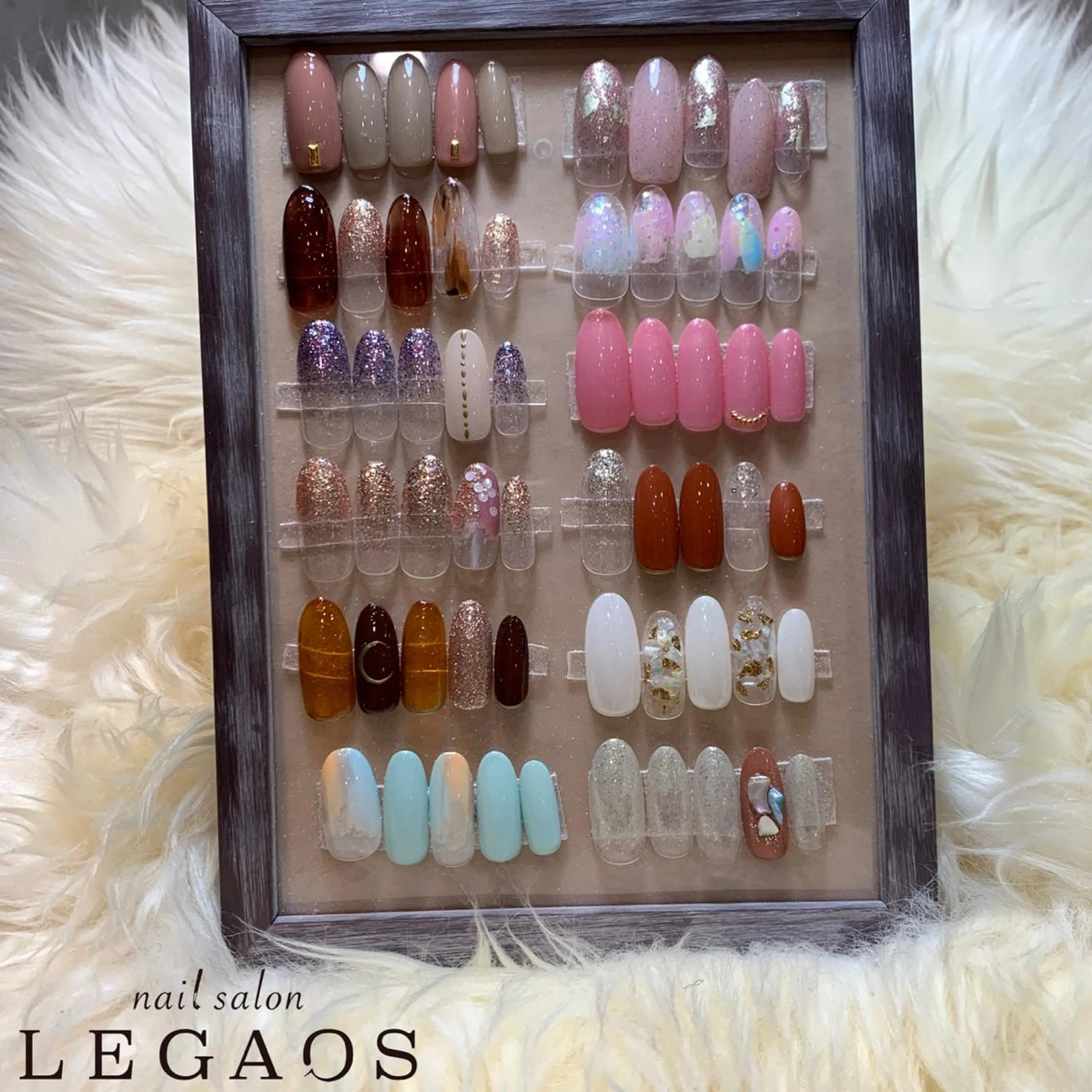 ネイル ｾﾝﾀｰ南 LEGAOSあきのネイルデザイン