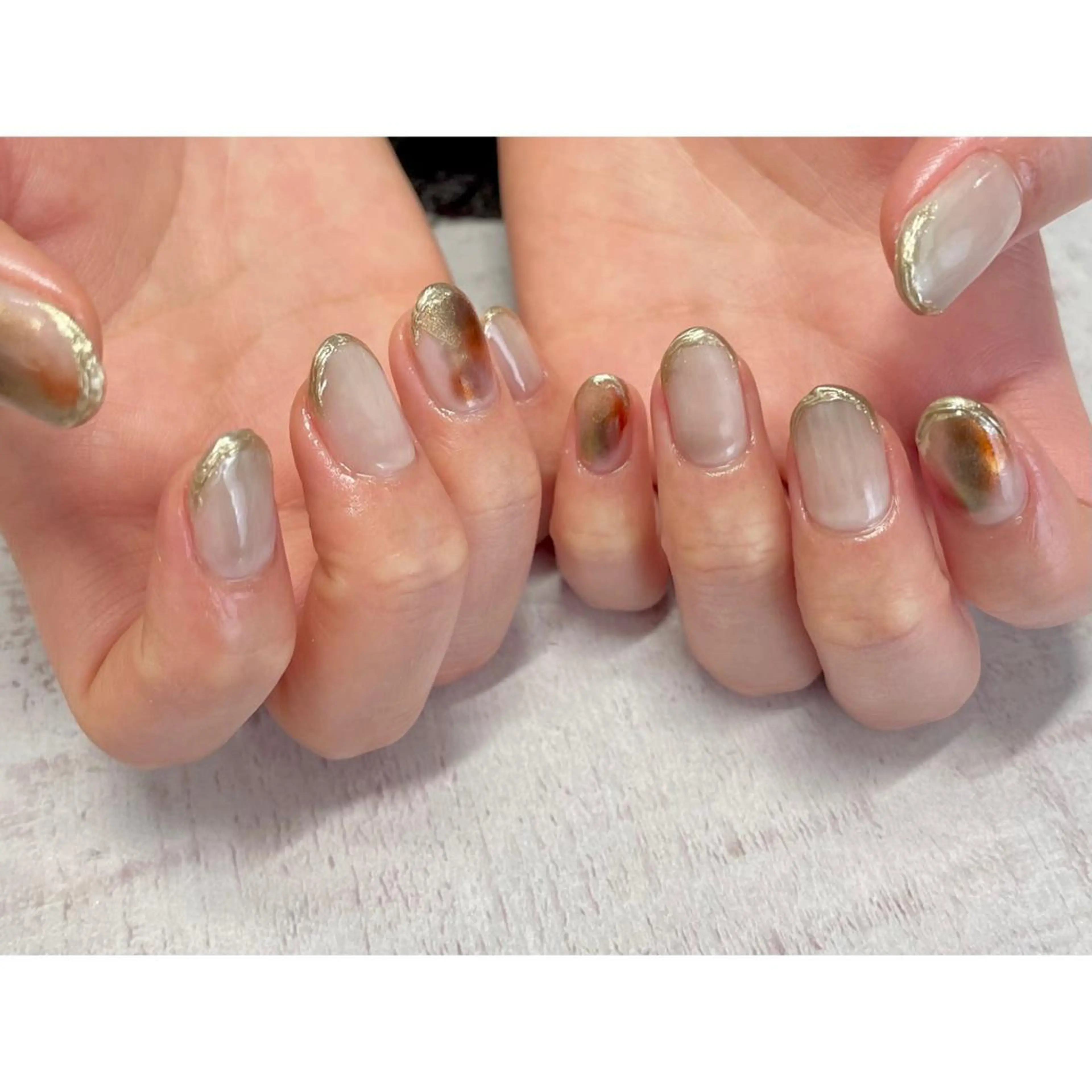 ネイル 𖡼 yumenoのネイルデザイン