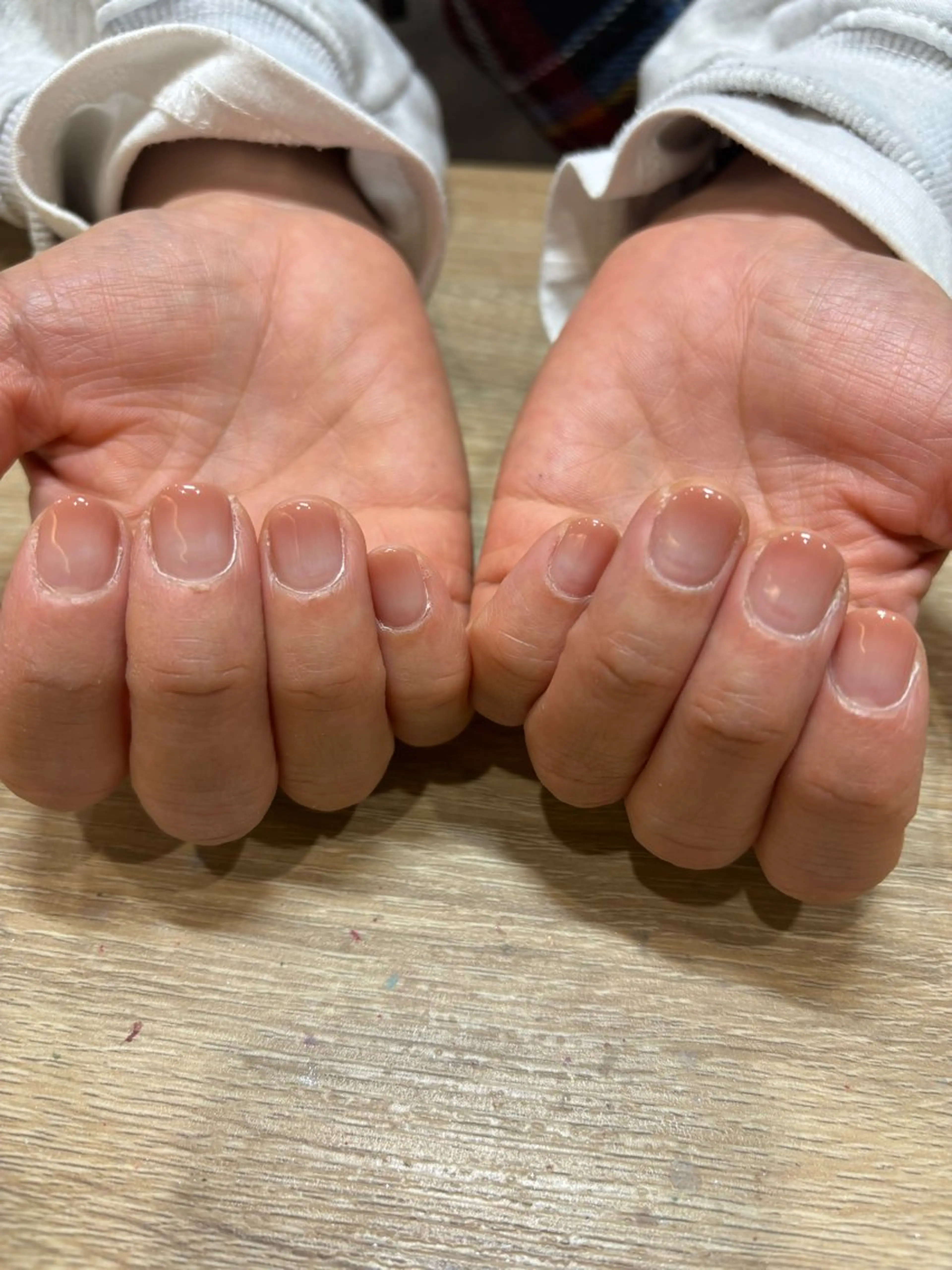 ネイル グラデーション オレンジ Miel【ミエル】所属・春日井ネイル Mielのネイルデザイン