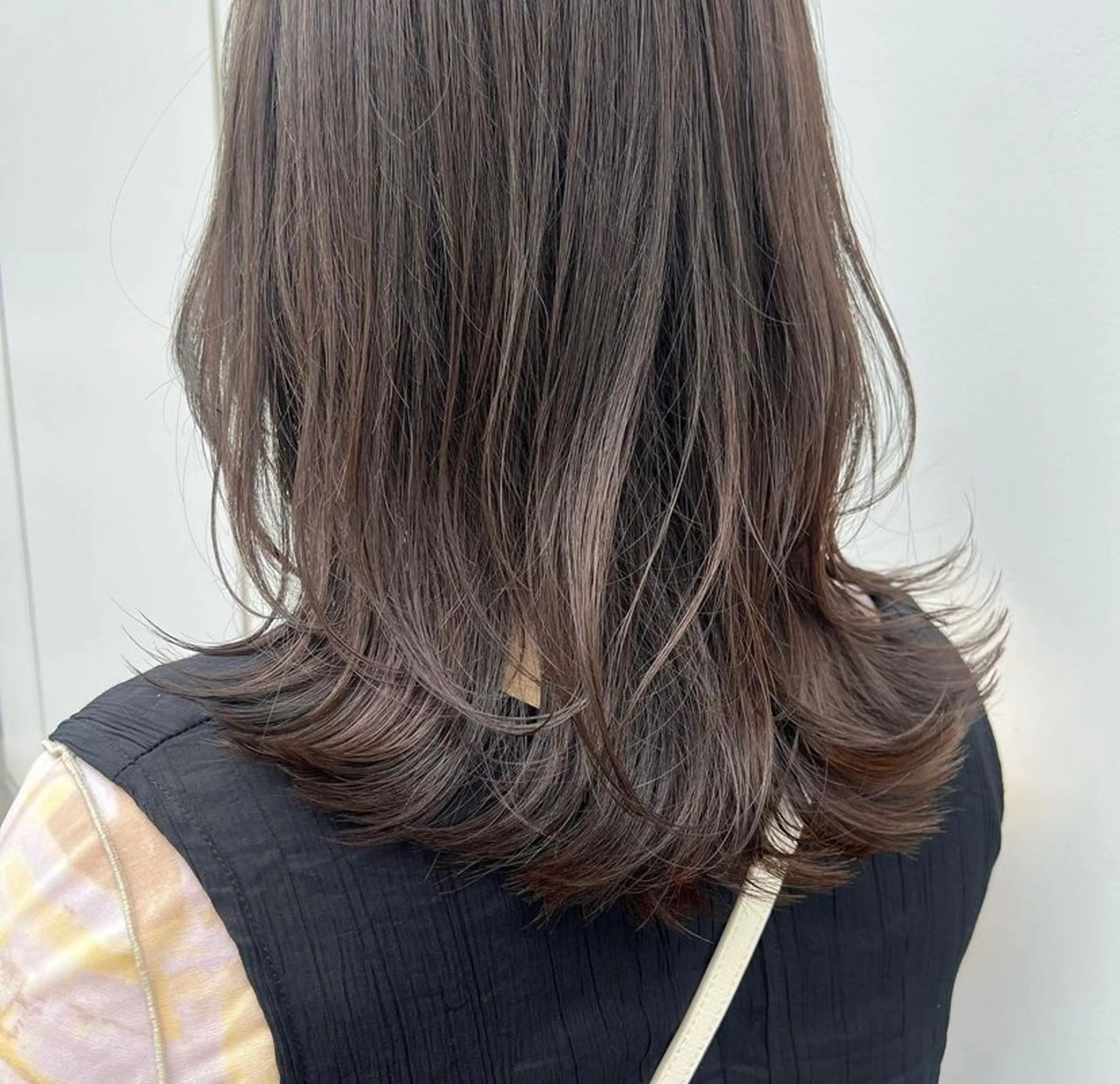 ミディアム knock所属・knock　國友 華乃のヘアスタイル